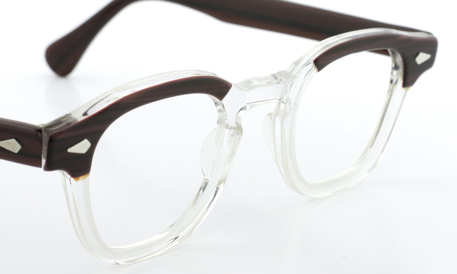 vintage TART Optical ARNEL REDWOOD C.B.-CLEAR 44-22 05