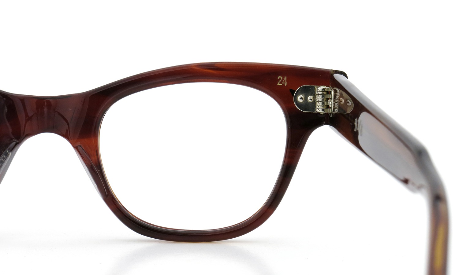 TART OPTICAL vintage 1950s COUNTDOWN ax-ribet AMBER 44-24