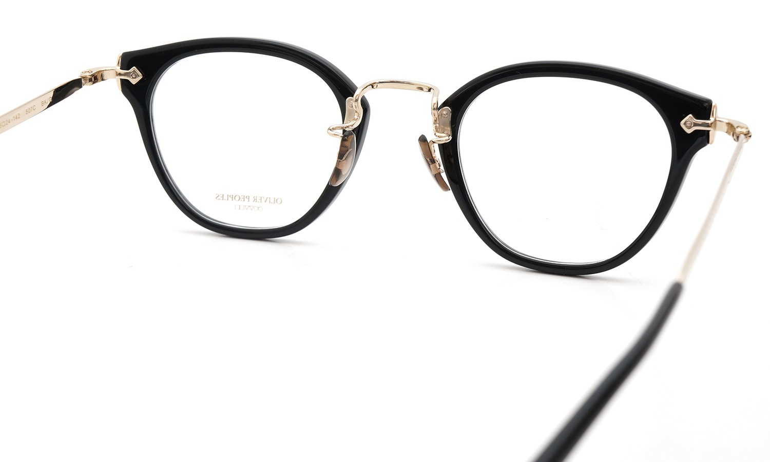 OLIVER PEOPLES オリバーピープルズ メガネ通販 OP-507C BK/G (生産：オプテックジャパン期) ポンメガネ