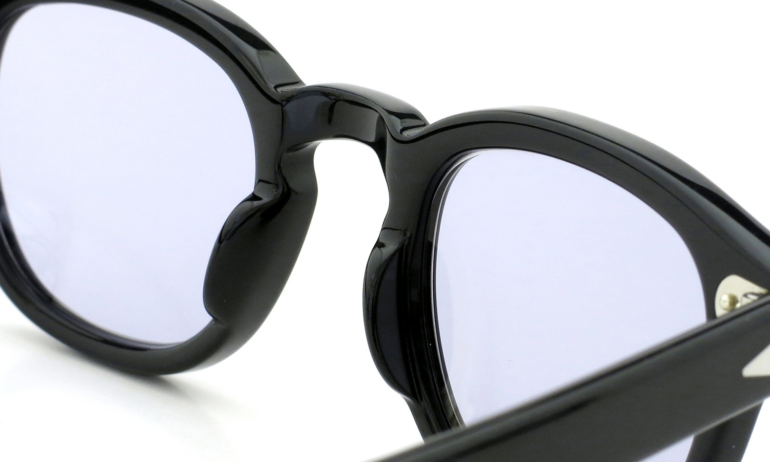 MOSCOT サングラスカスタム LEMTOSH レムトッシュ Col.BLACK 44size /パープルレンズ