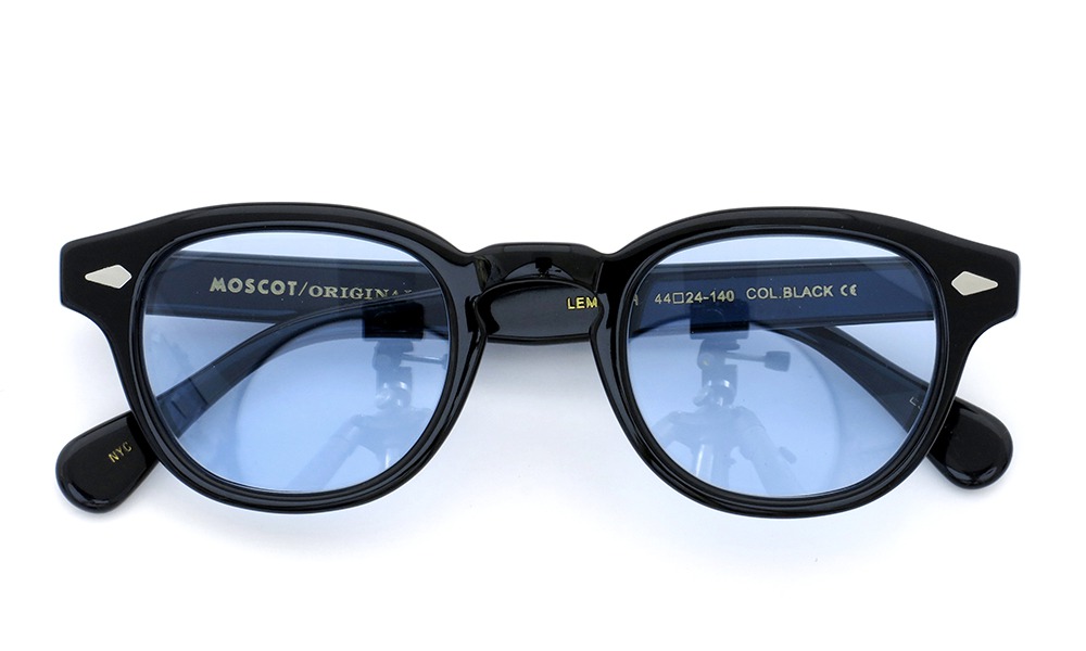 MOSCOT モスコット レムトッシュ 46 サングラスレンズブルー - サングラス