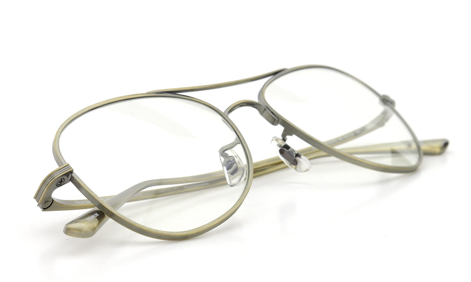 OLIVER PEOPLES × THE ROW メガネ EXECUTIVE SUITE col.AG 53size