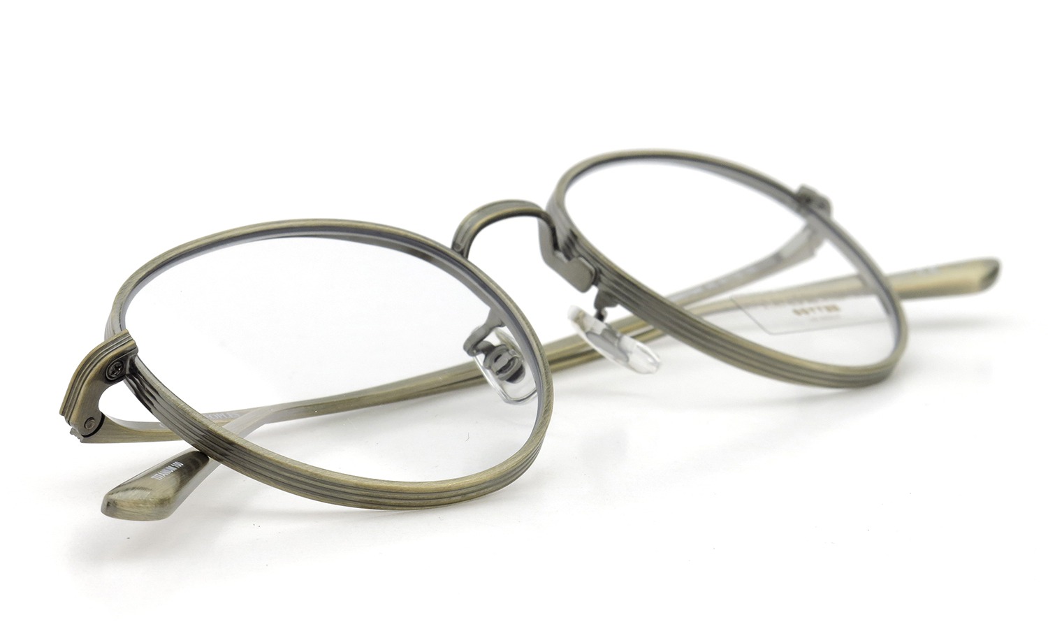 OLIVER PEOPLES × THE ROW メガネ BROWNSTONE col.AG 49size