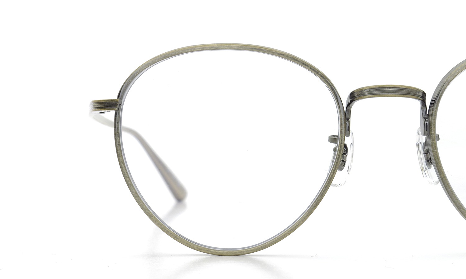 OLIVER PEOPLES × THE ROW メガネ BROWNSTONE col.AG 49size