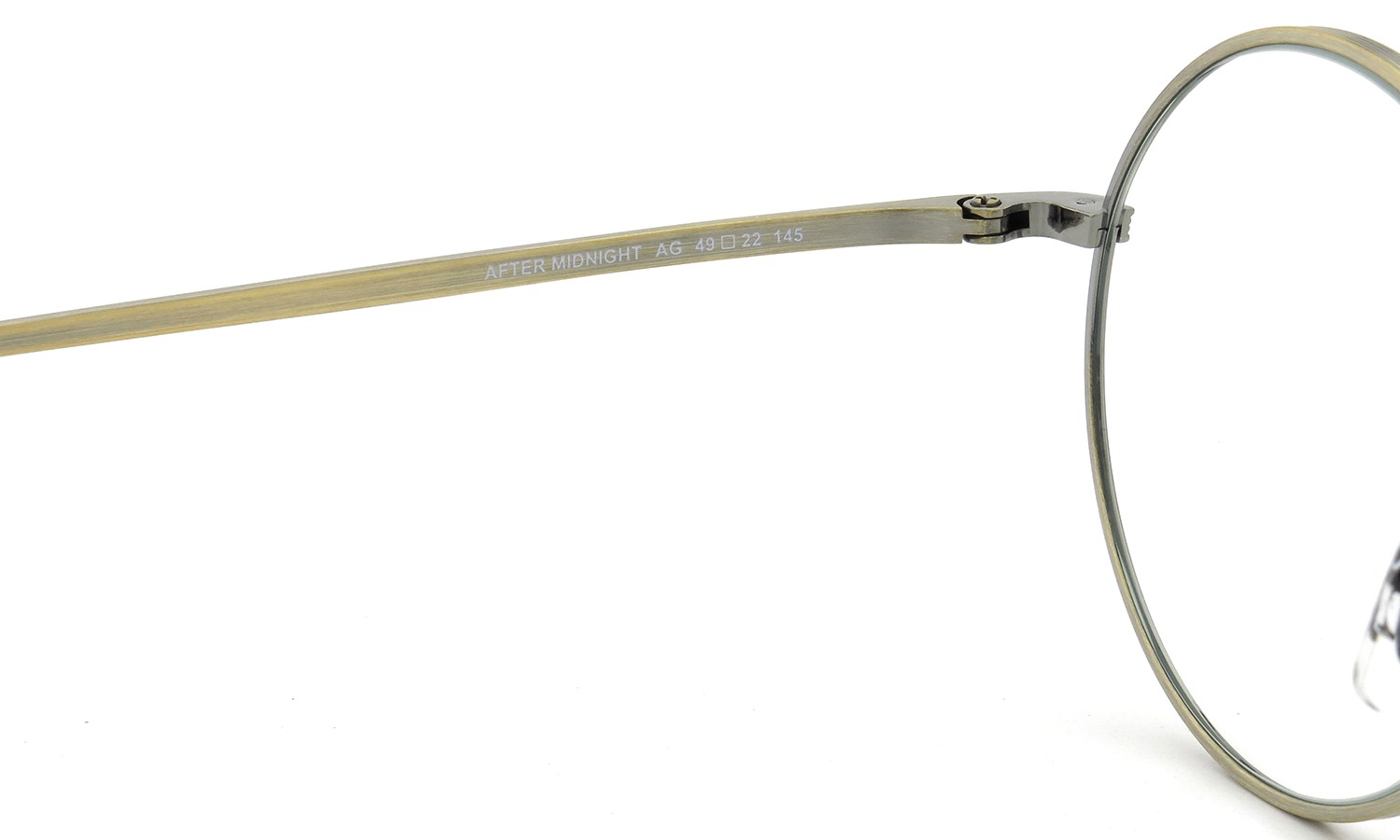 OLIVER PEOPLES × THE ROW メガネ AFTER MIDNIGHT col.AG 49size