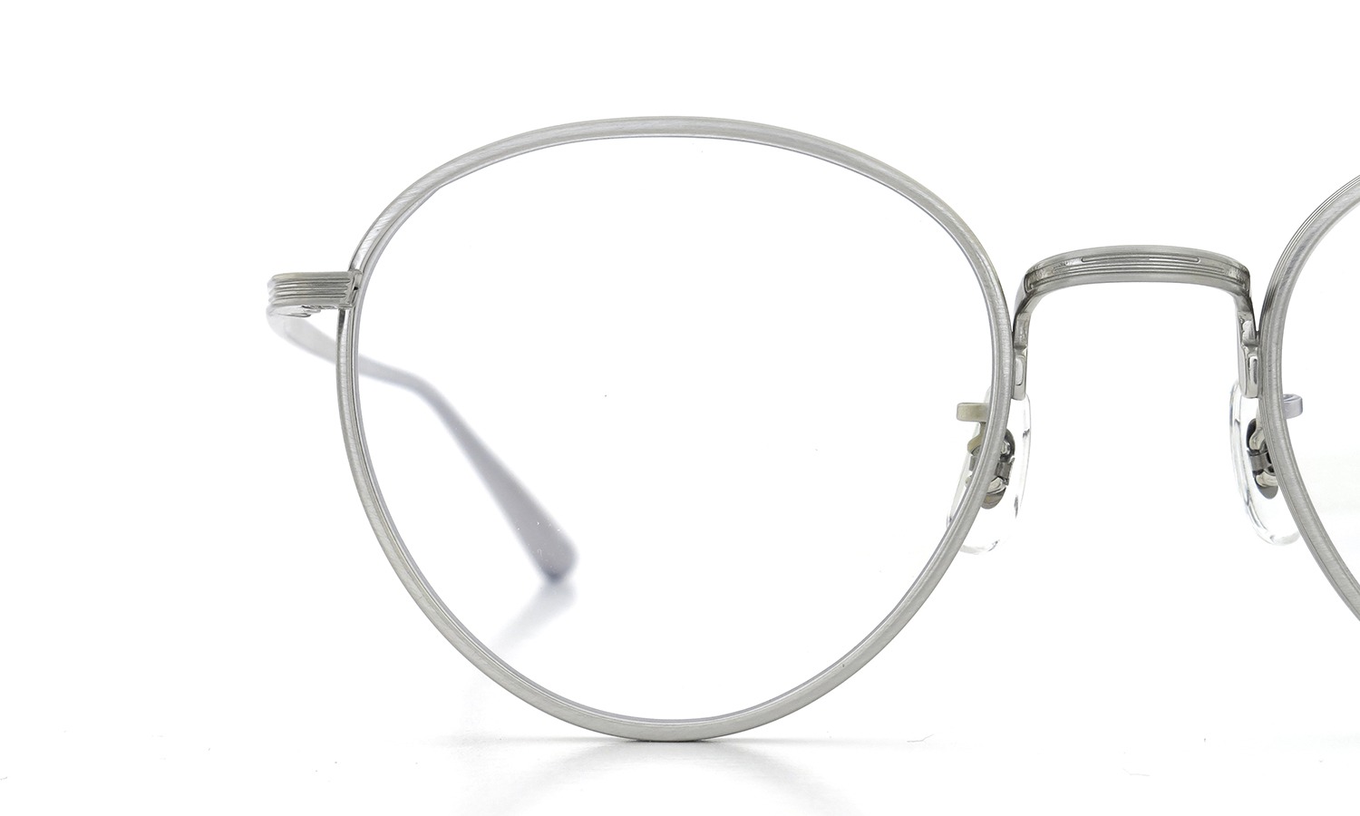OLIVER PEOPLES × THE ROW メガネ BROWNSTONE col.BS  フラットアクリルレンズ 49size