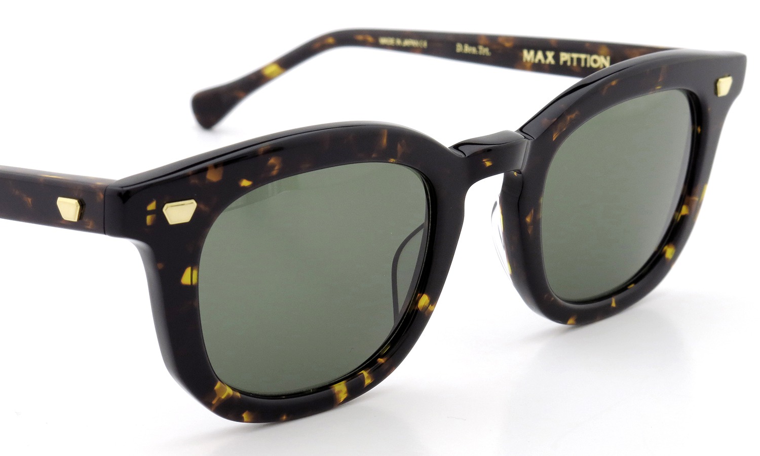 MAX PITTION サングラス [MAP COLLECTION] Livingston 47size D.Brn.Trt. Lense:G15