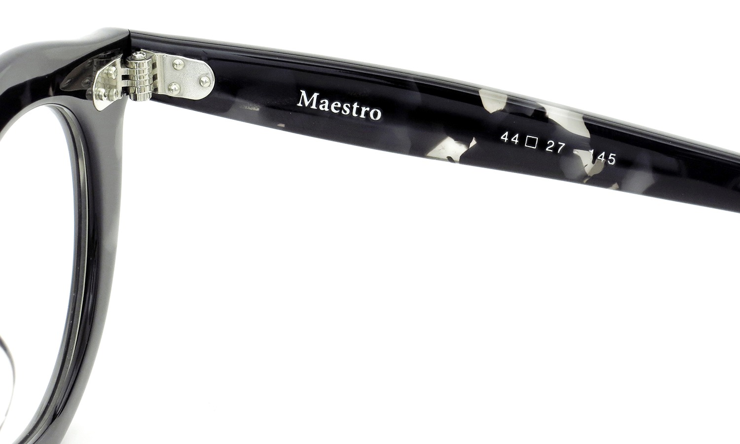 MAX PITTION マックス・ピティオン メガネ Maestro マエストロ 44size Black Tortoise