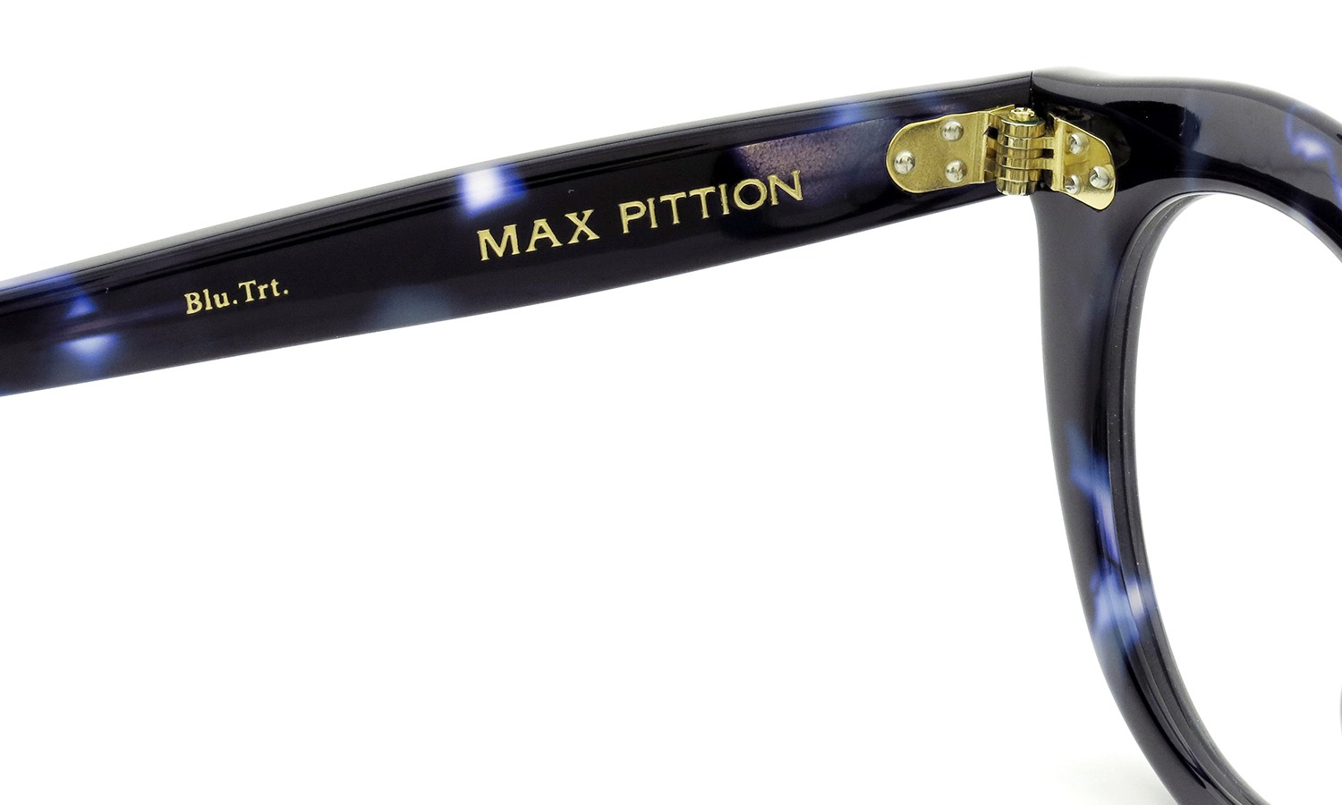 MAX PITTION マックス・ピティオン メガネ Maestro マエストロ 46size Blue Tortoise