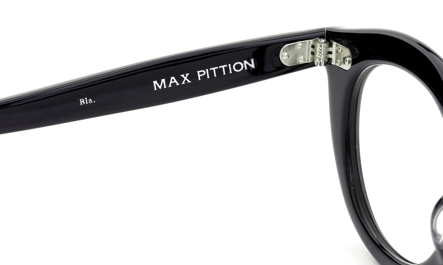MAX PITTION マックス・ピティオン メガネ Maestro マエストロ 46size ブラック