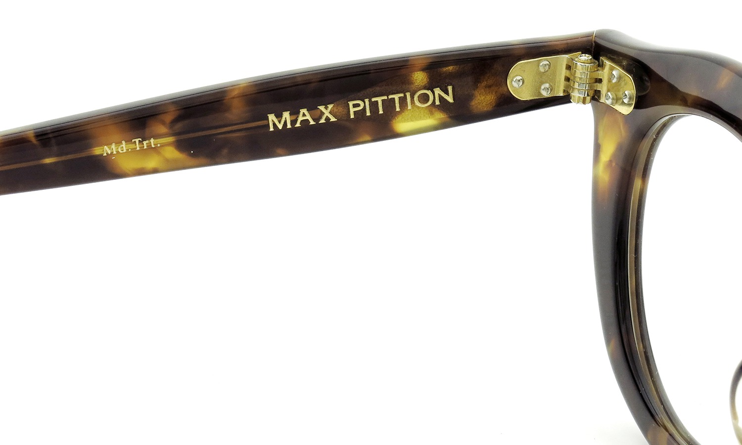 MAX PITTION マックス・ピティオン メガネ Maestro 44size Md.Trt(Calico Tortoise)