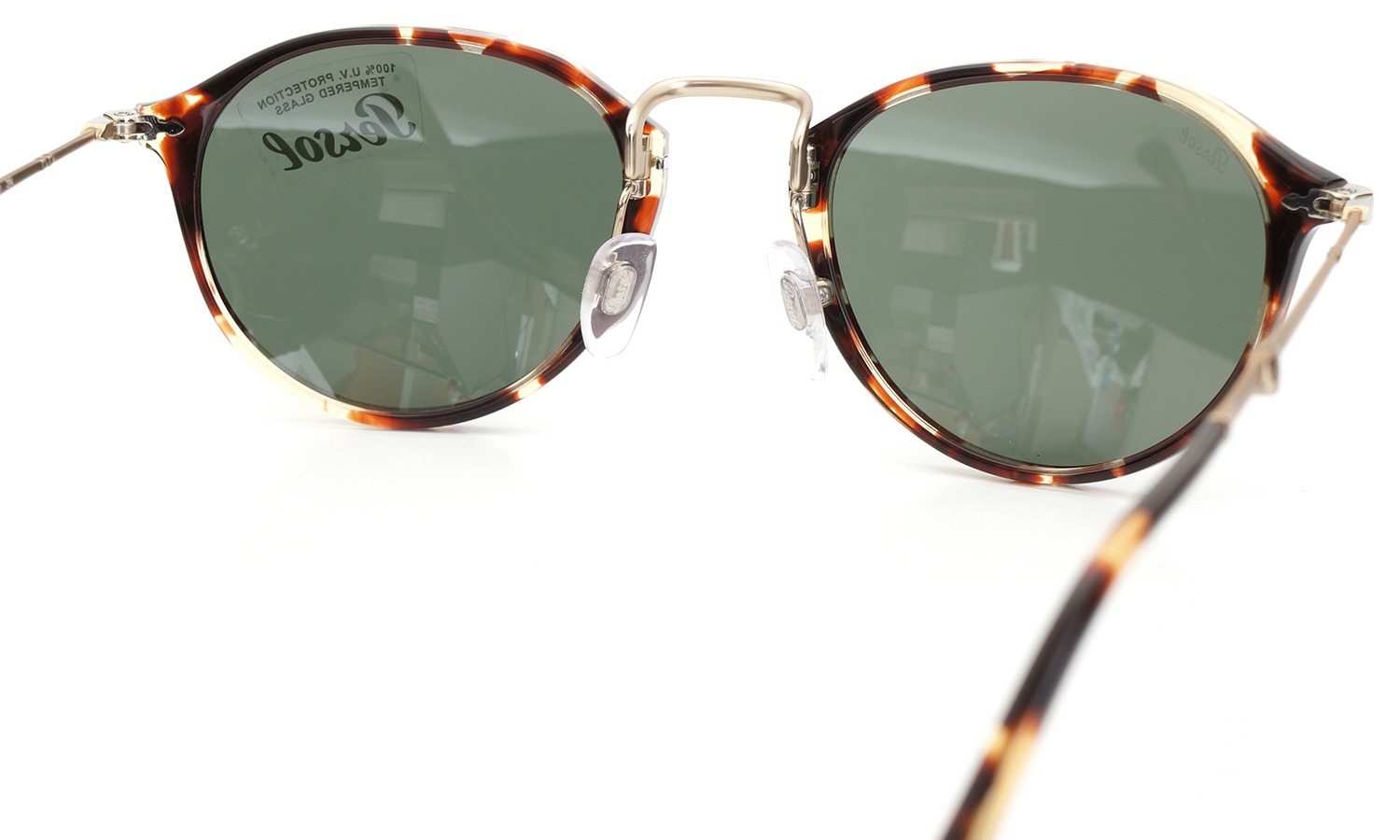 Persol (ペルソール) 折りたたみメガネ Reflex Edition 3075-VM 24(べっ甲柄) 49size 23