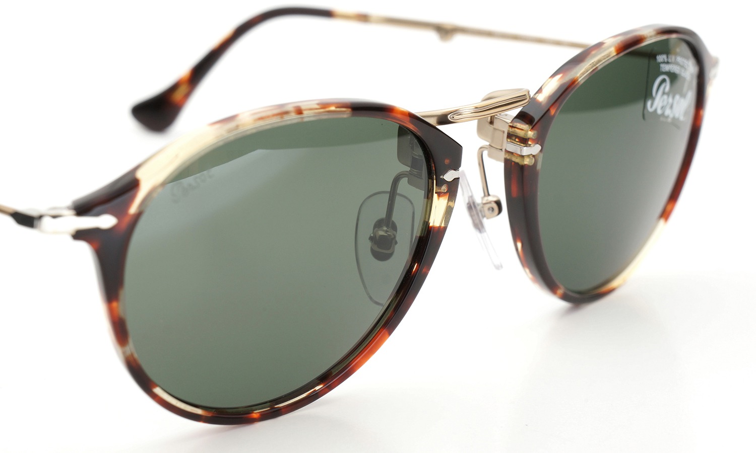 Persol (ペルソール) 折りたたみメガネ Reflex Edition 3075-VM 24(べっ甲柄) 49size 23