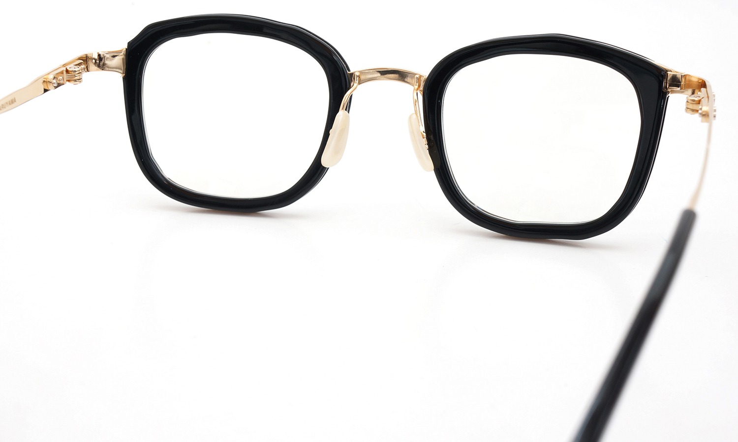 MASAHIROMARUYAMA マサヒロマルヤマ メガネ MM-0015 col.01 BLACK/GOLD(2 side)