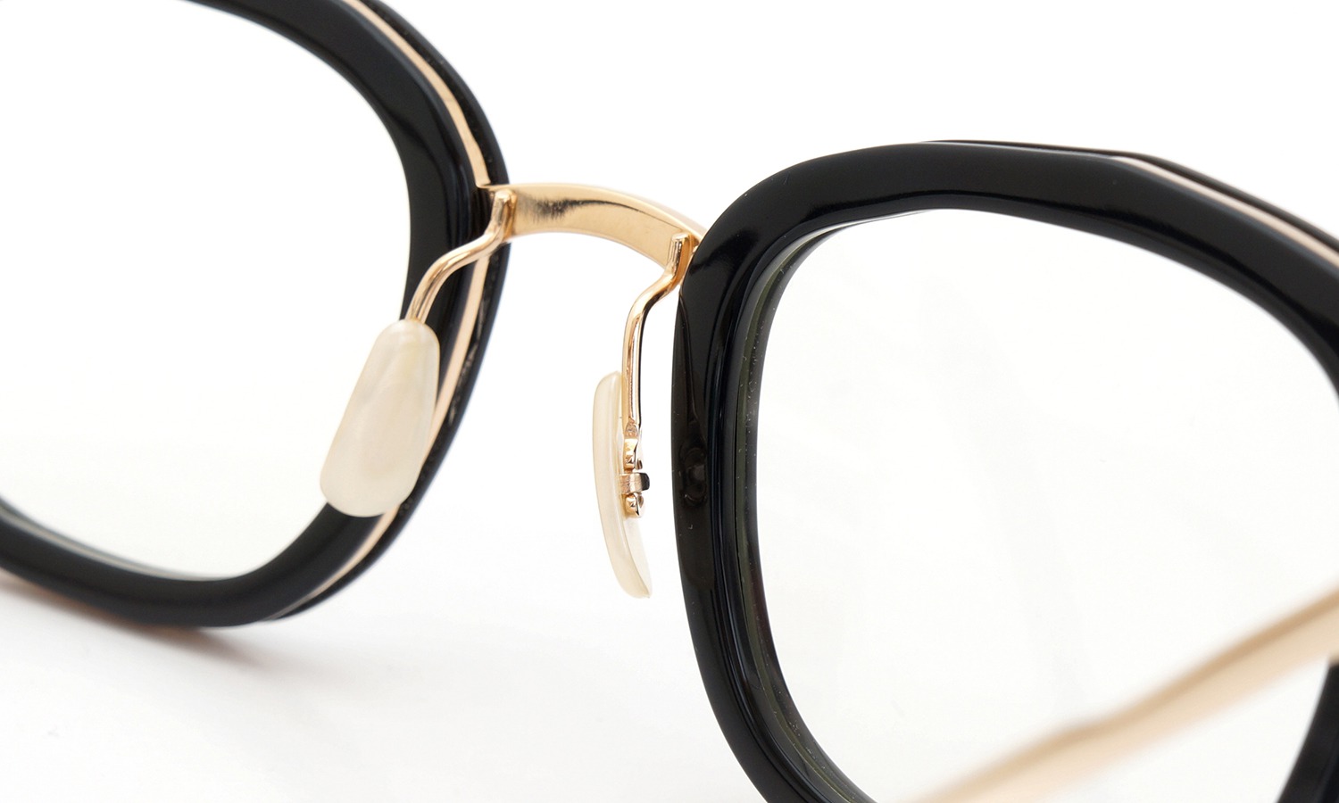 MASAHIROMARUYAMA マサヒロマルヤマ メガネ MM-0015 col.01 BLACK/GOLD(2 side)