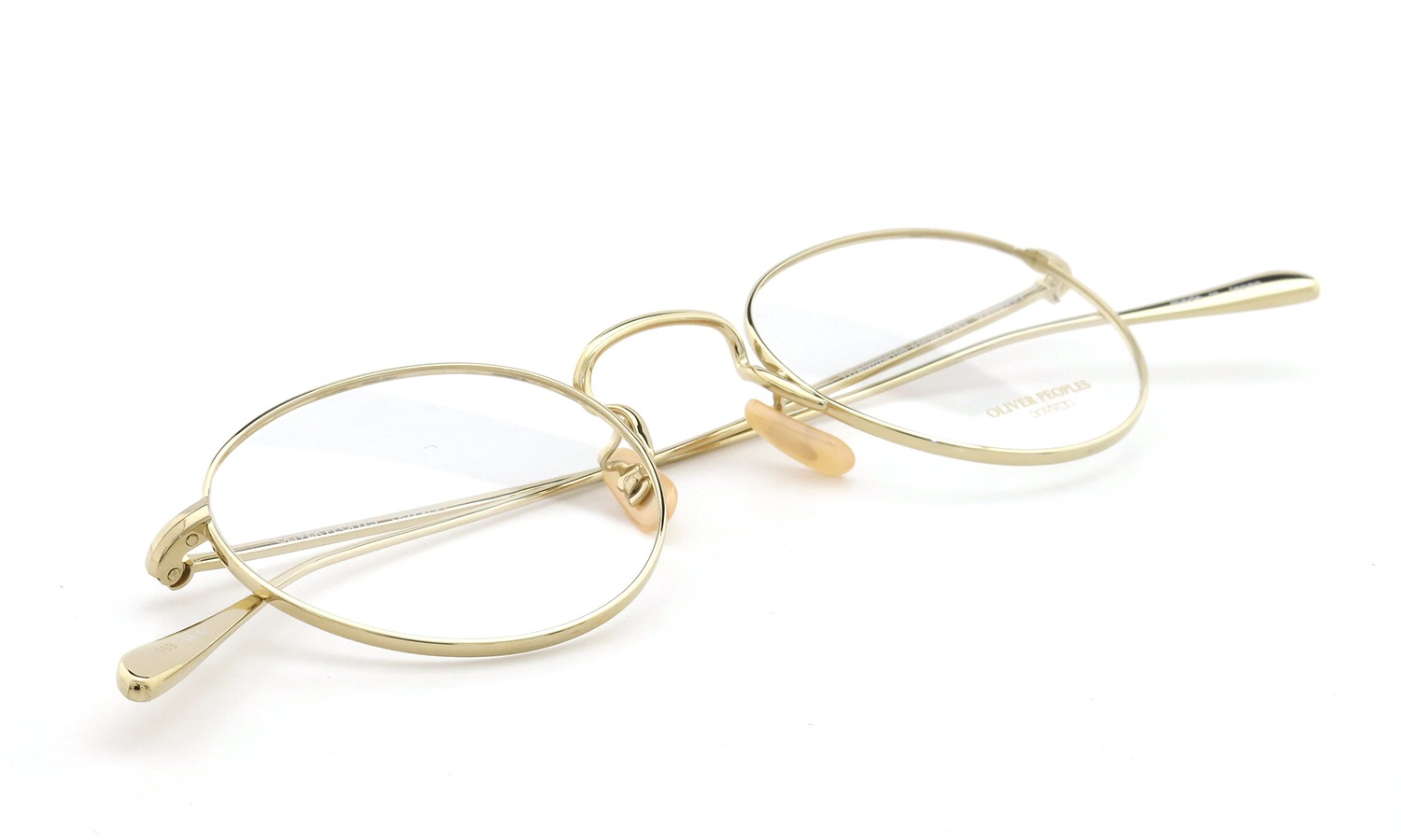 OLIVER PEOPLES (オリバーピープルズ) メガネ Gallaway ギャラウェイ TITANIUM Gold