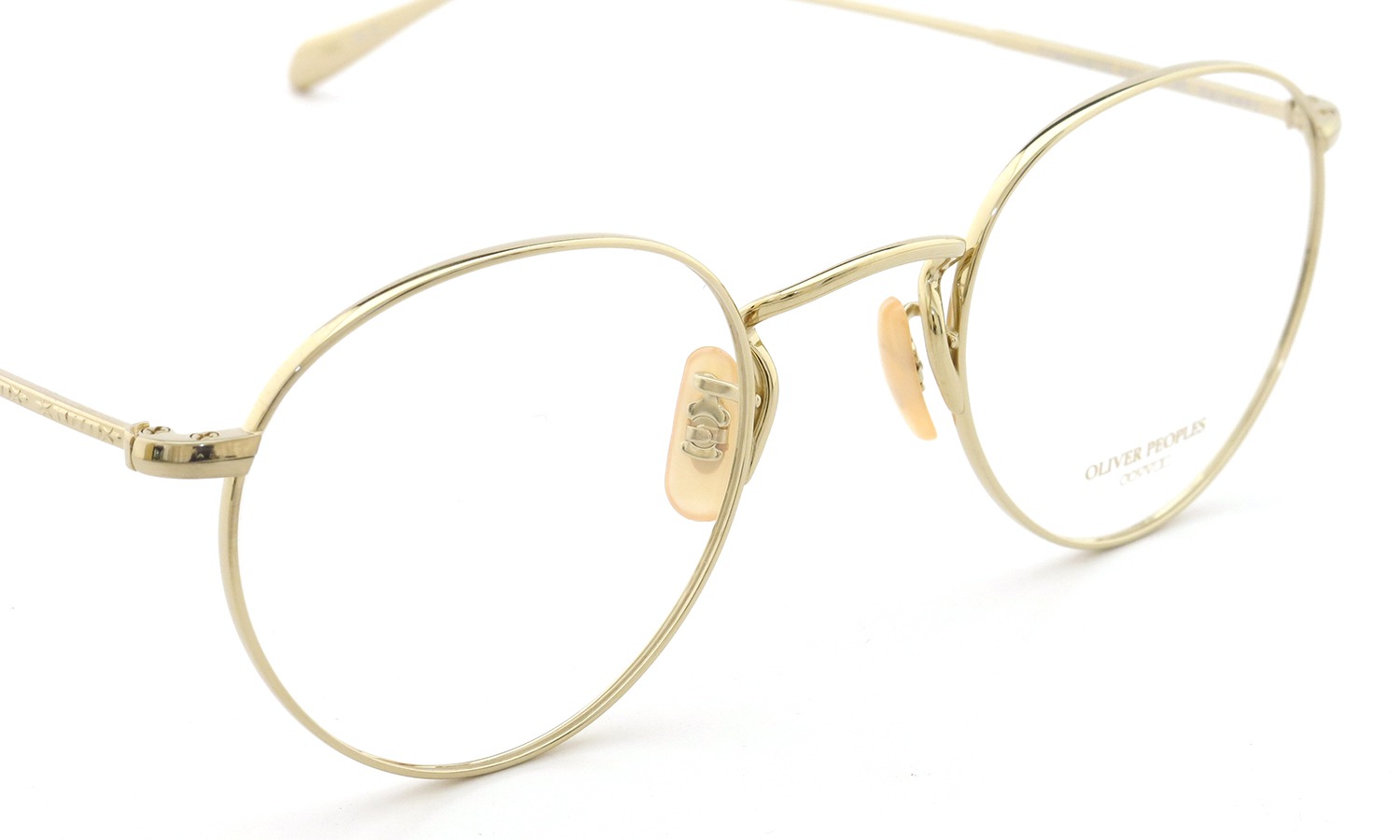 OLIVER PEOPLES (オリバーピープルズ) メガネ Gallaway ギャラウェイ TITANIUM Gold