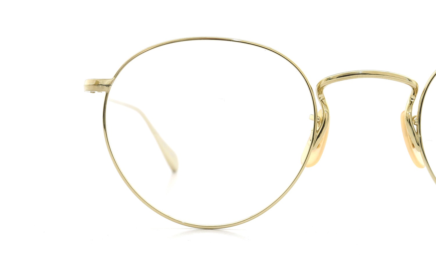 OLIVER PEOPLES (オリバーピープルズ) メガネ Gallaway ギャラウェイ TITANIUM Gold