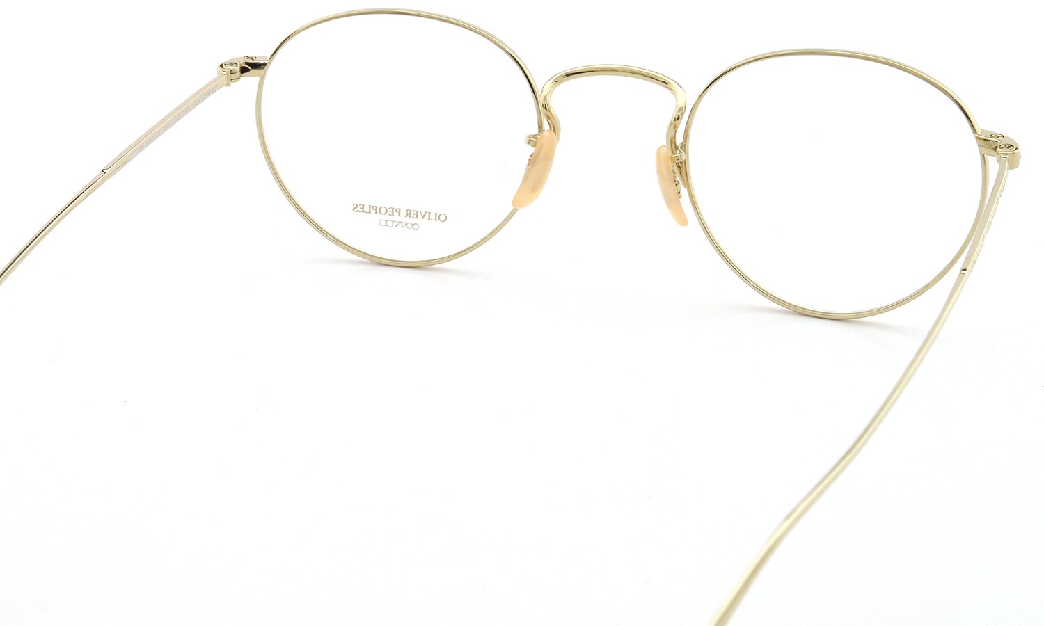 OLIVER PEOPLES (オリバーピープルズ) メガネ Gallaway ギャラウェイ TITANIUM Gold