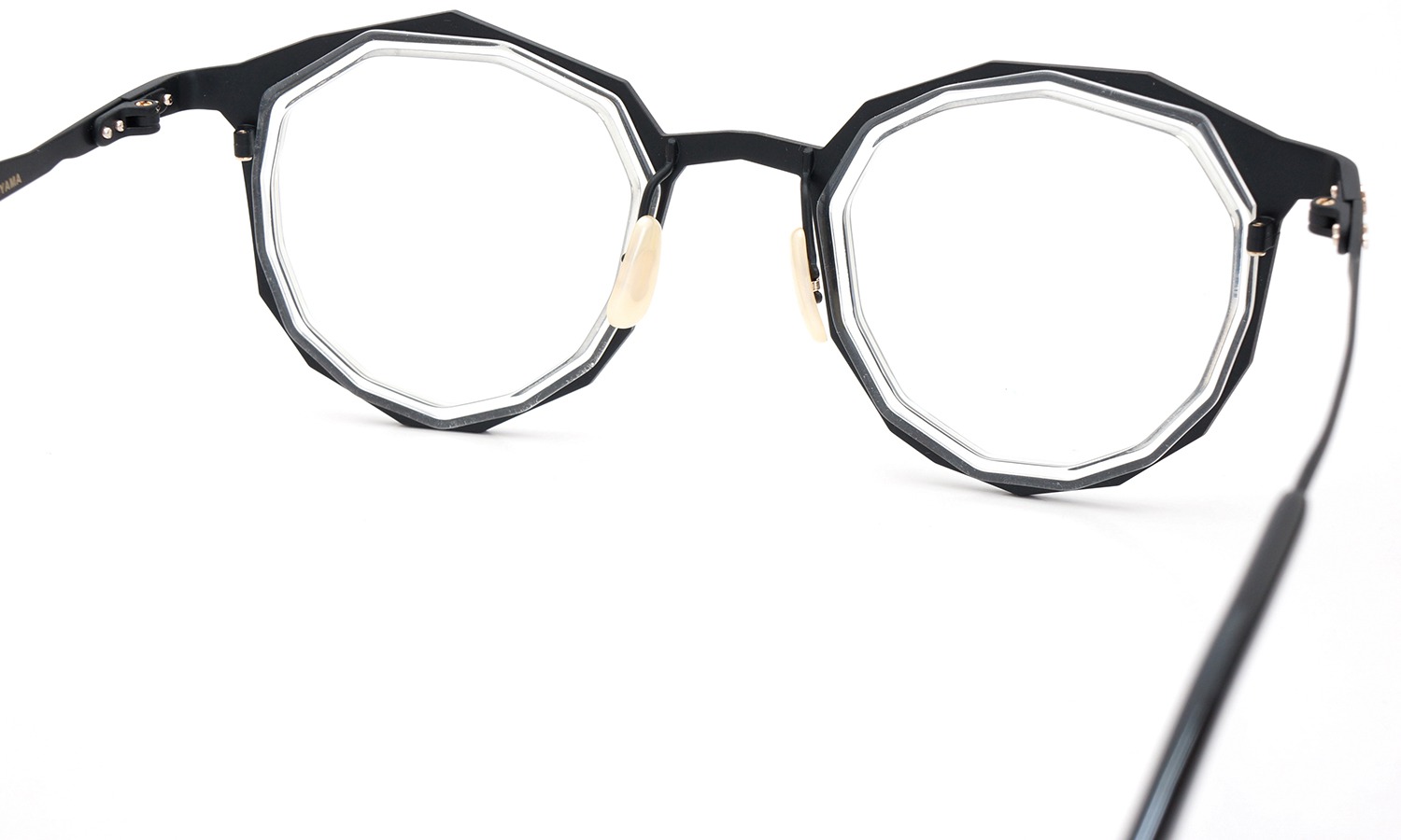 MASAHIROMARUYAMA MM-0019 col.7 BLACK/CLEAR (straight)