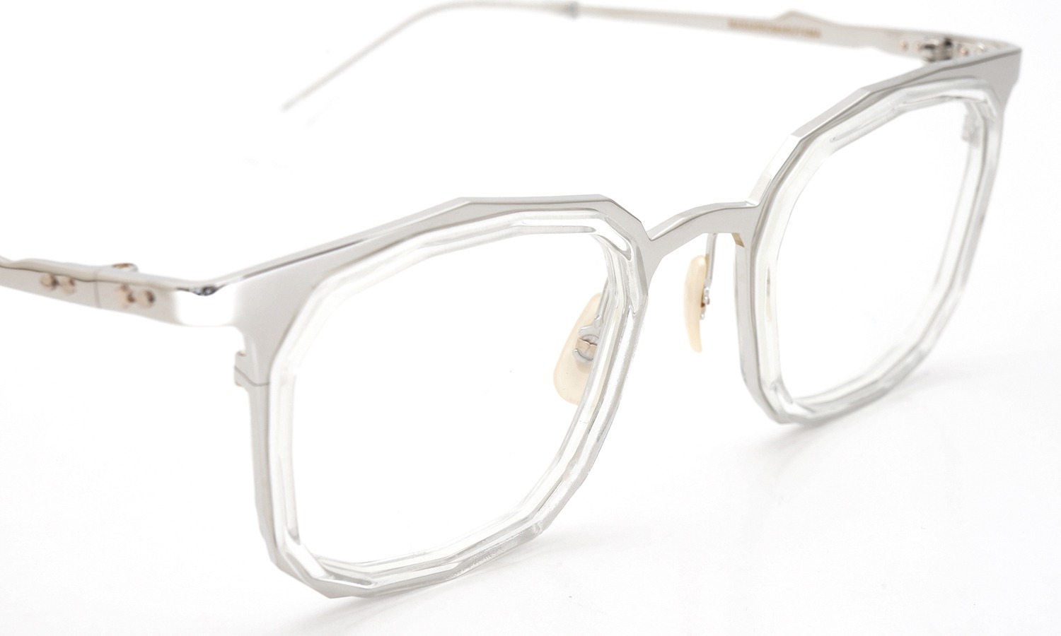 MASAHIROMARUYAMA MM-0022 col.6 SILVER/CLEAR (straight)