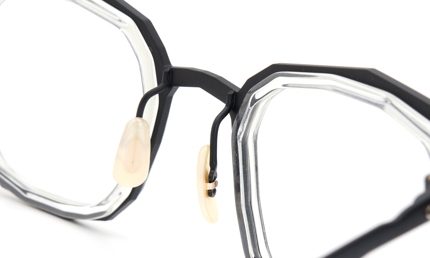 MASAHIROMARUYAMA(マサヒロマルヤマ) メガネ MM-0022 col.7 BLACK/CLEAR