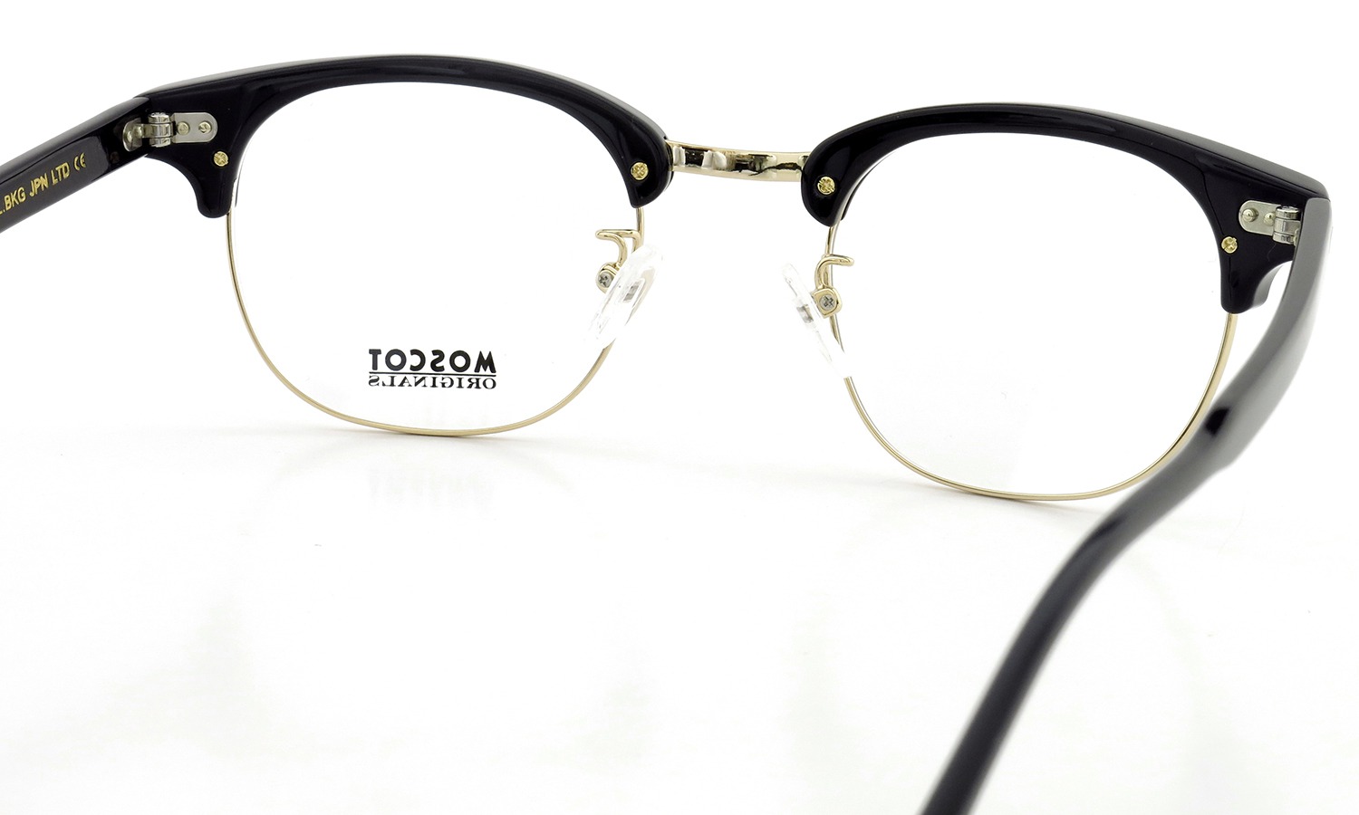 MOSCOT モスコット 日本限定モデル メガネ YUKEL col.Black-GOLD 46size