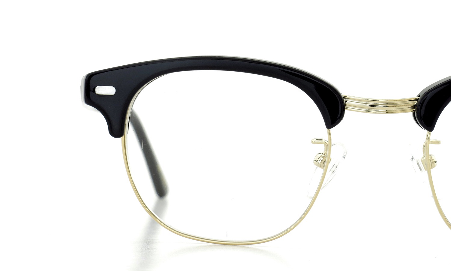 MOSCOT モスコット 日本限定モデル メガネ YUKEL col.Black-GOLD 46size