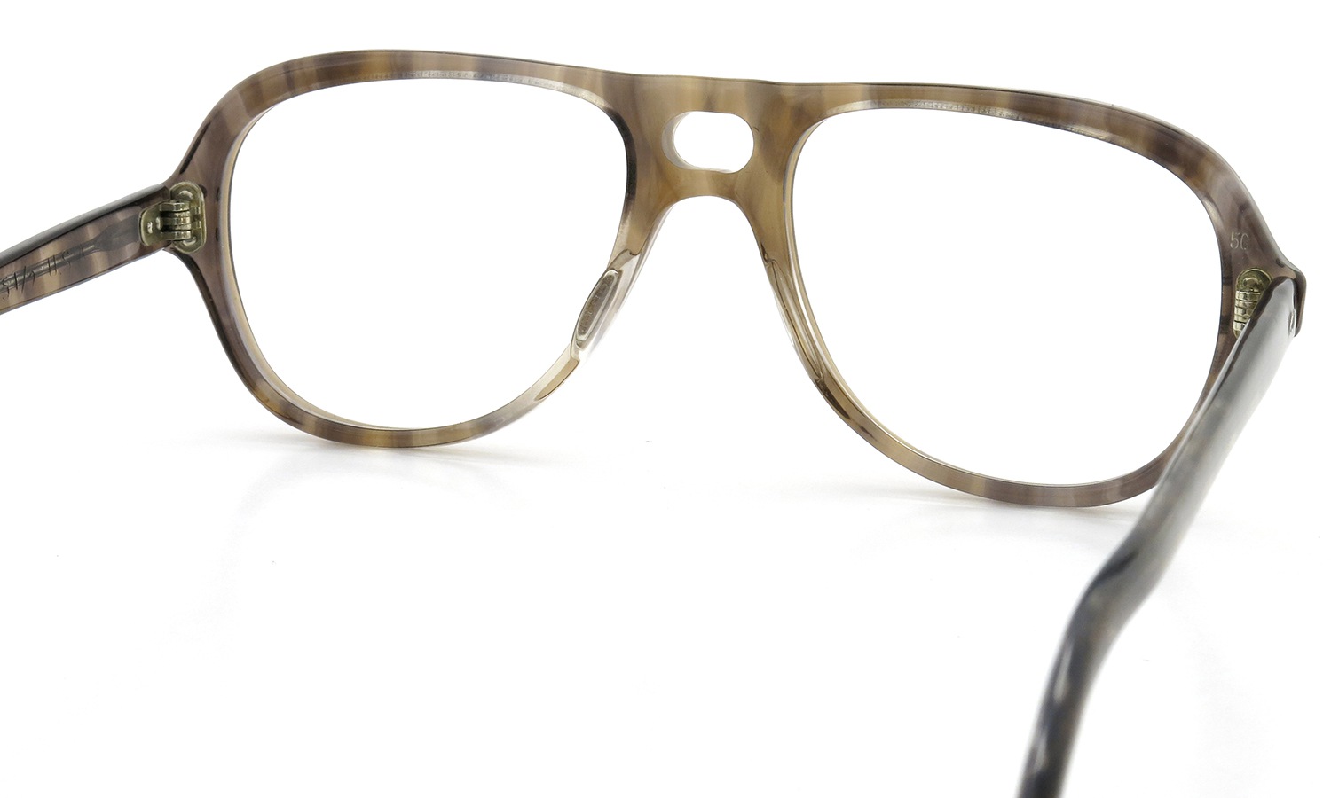 TART Optical  Double Bridge Aviator 50-17 Grey-sasa