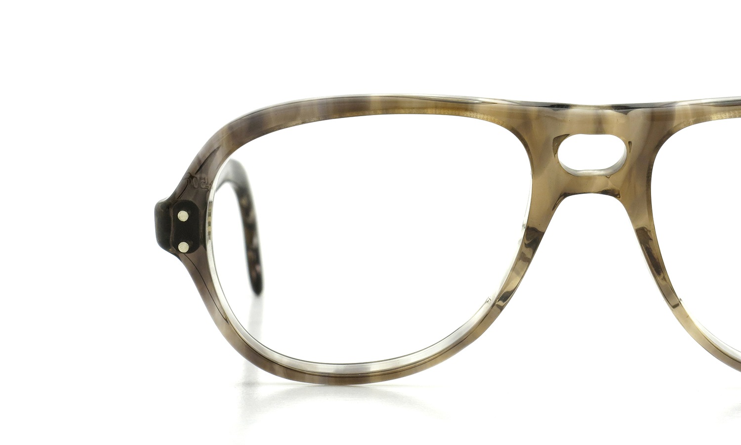 TART Optical  Double Bridge Aviator 50-17 Grey-sasa