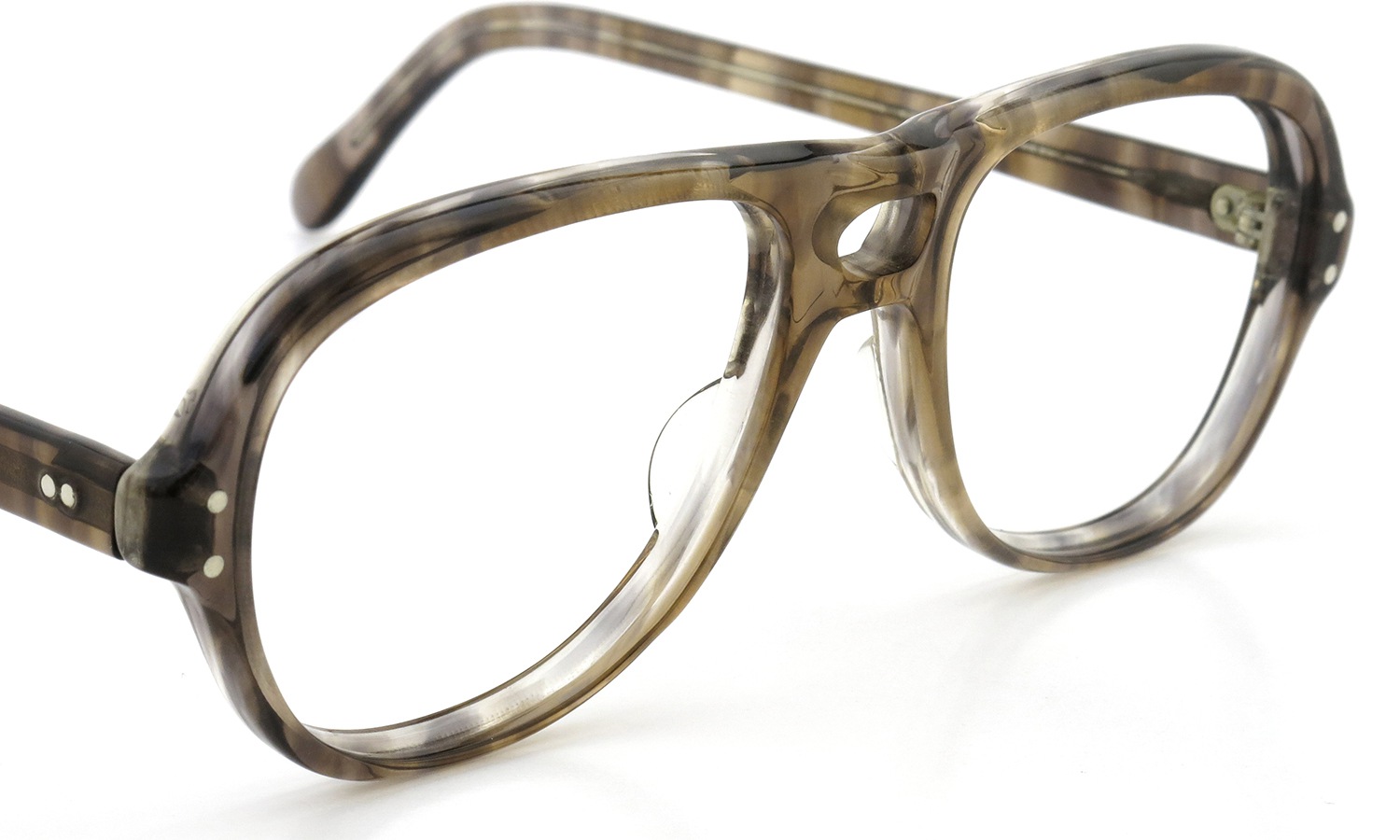 TART Optical  Double Bridge Aviator 50-17 Grey-sasa