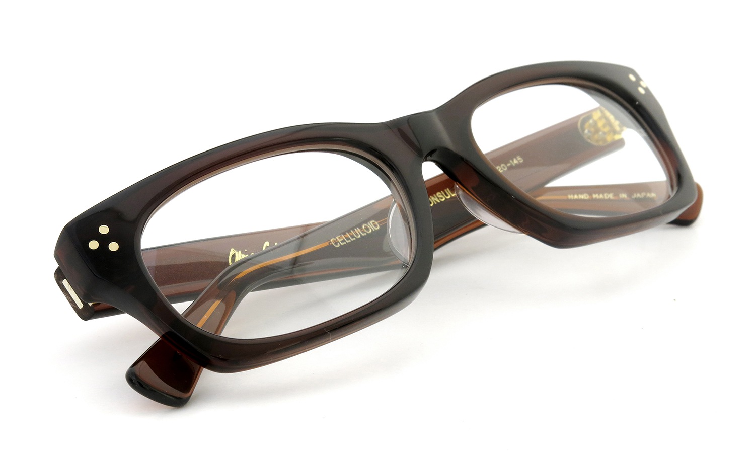 Oliver Goldsmith 限定生産メガネ通販 VICE-CONSUL-s CELLULOID BR