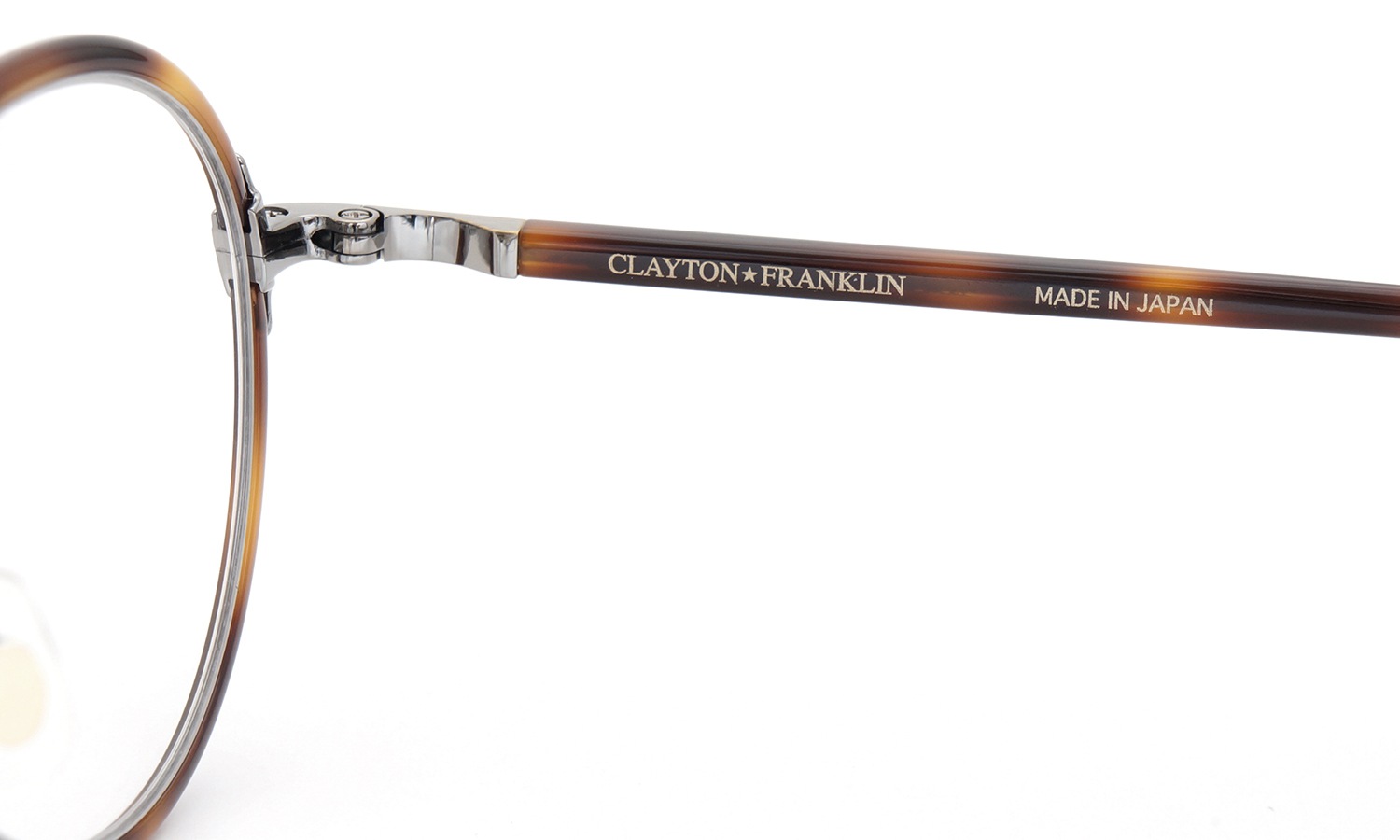 CLAYTON FRANKLIN 2016年春発表 最新作 メガネ 618 DM/BK