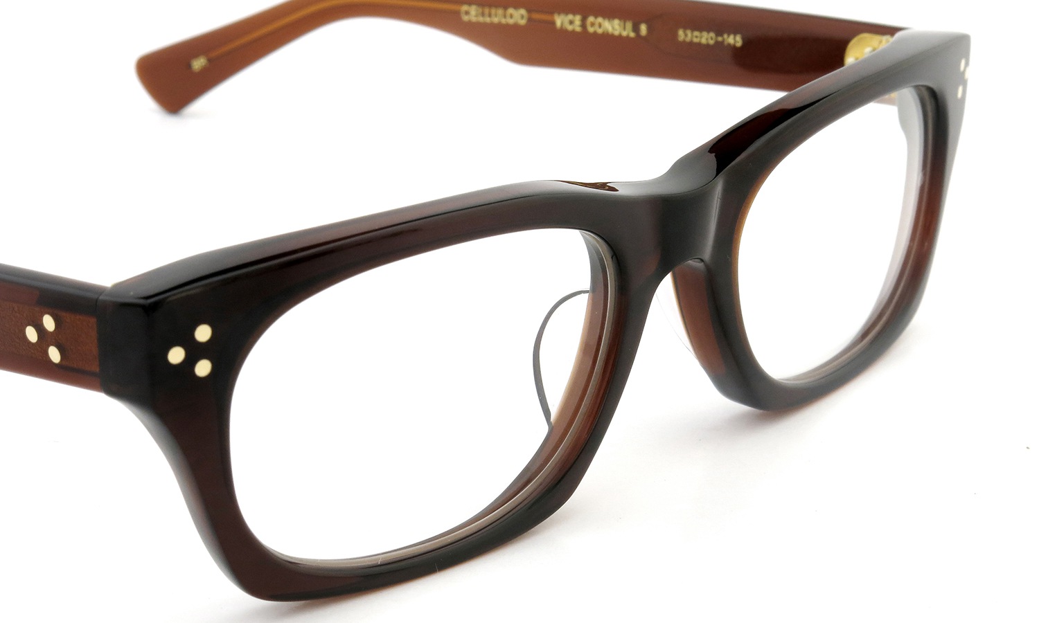 Oliver Goldsmith 限定生産メガネ通販 VICE-CONSUL-s CELLULOID BR