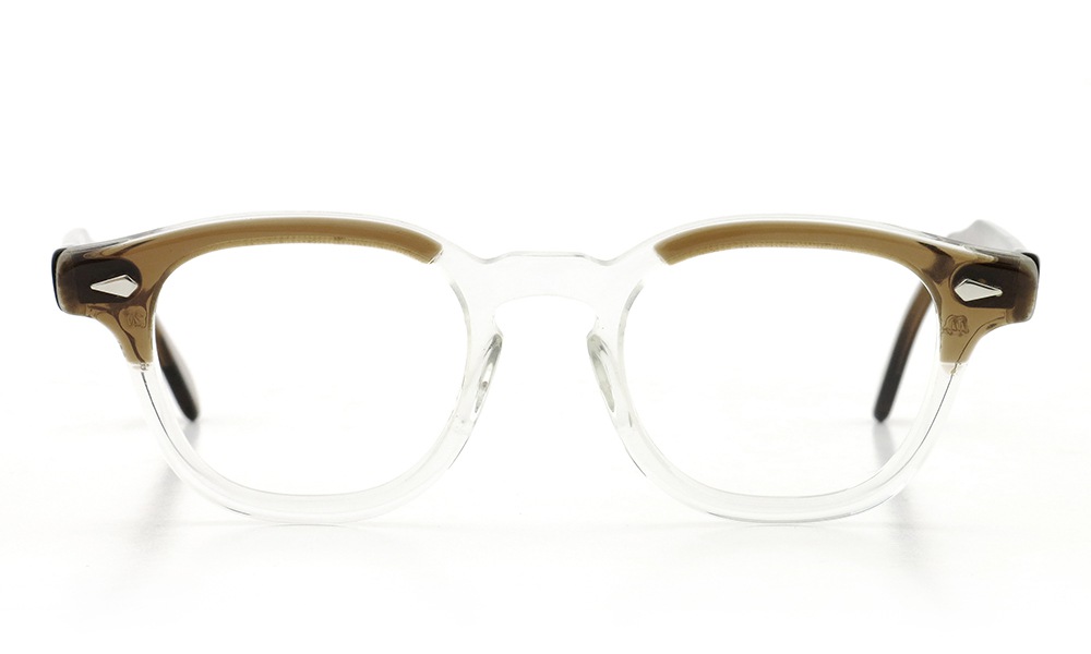 TART Optical 推定1950年代 タートオプティカル ヴィンテージ 定番メガネ通販 ARNEL アーネル BROWN SMOKE C.  44-20 [03] (取扱店：大宮) ポンメガネ