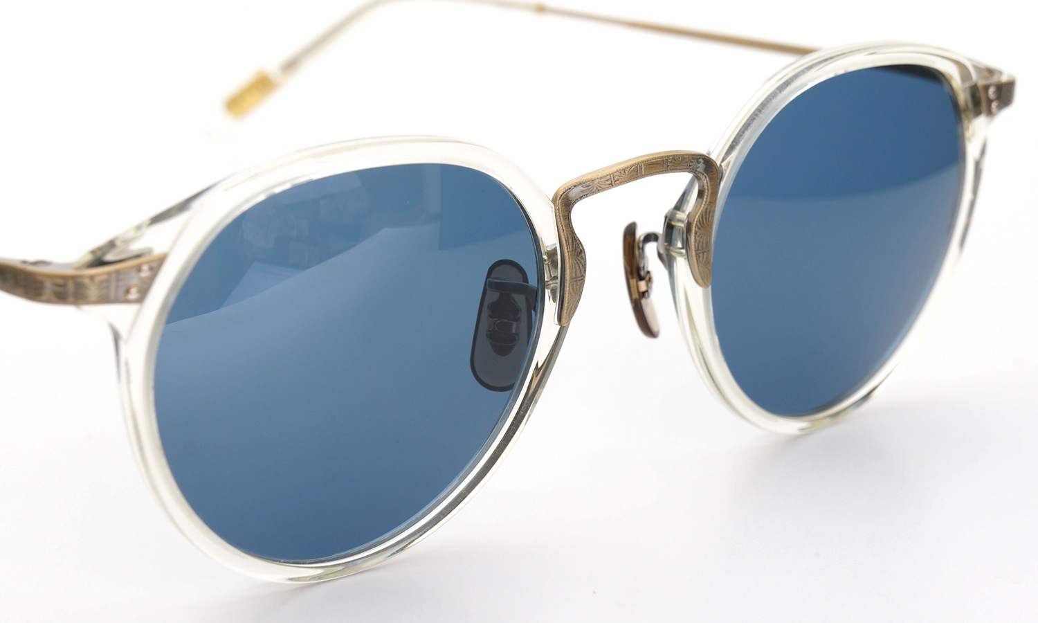 OLIVER PEOPLES sun OP-27T BECR/AG navy-lense