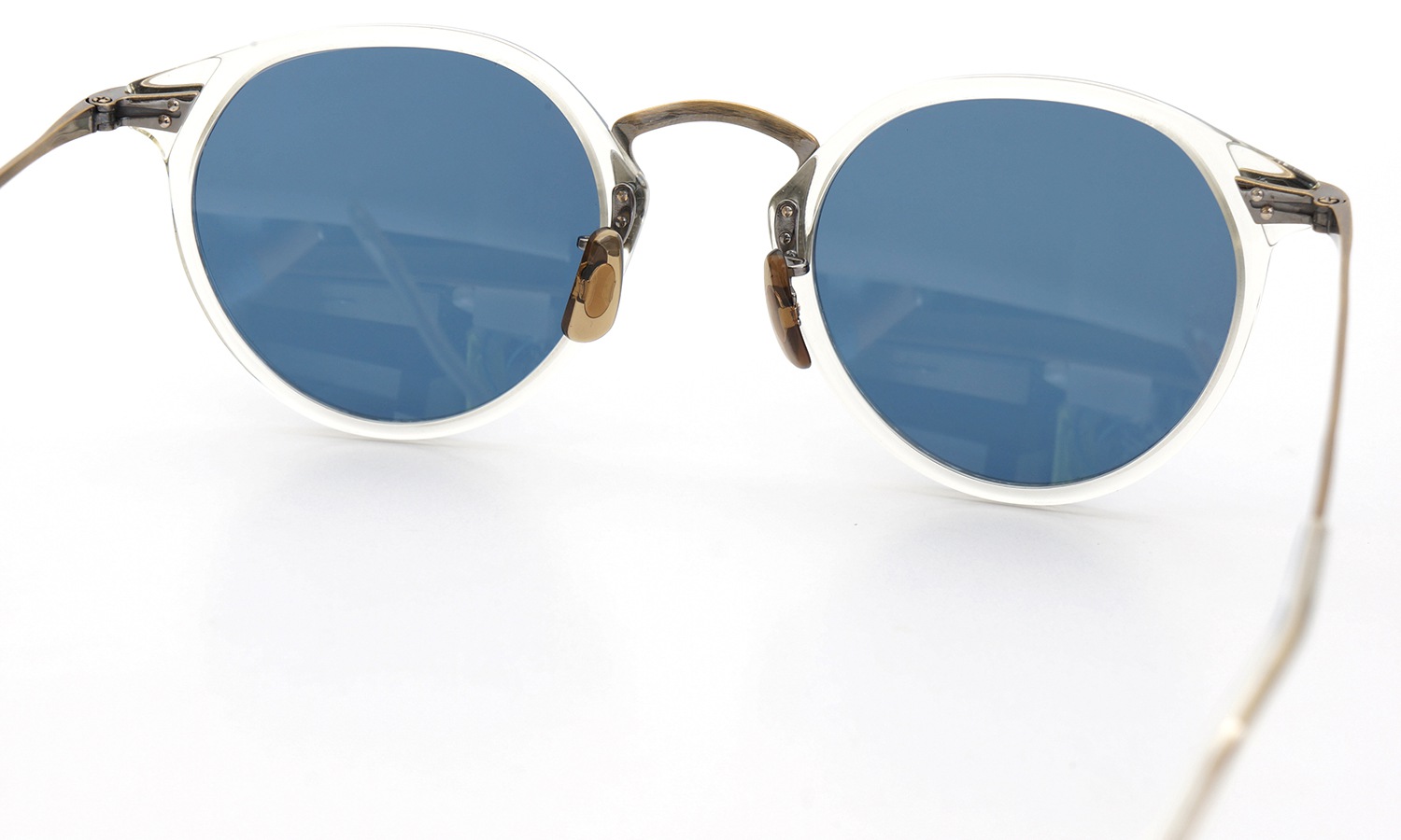 OLIVER PEOPLES sun OP-27T BECR/AG navy-lense