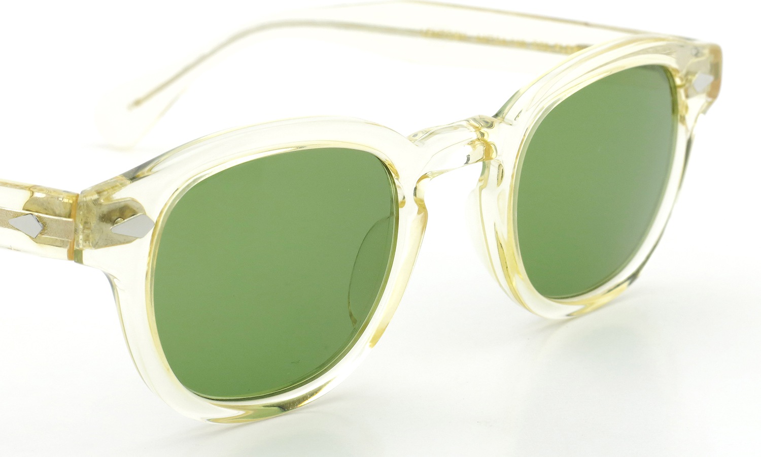 MOSCOT サングラス LEMTOSH Col.FLESH 44size /グリーンレンズ