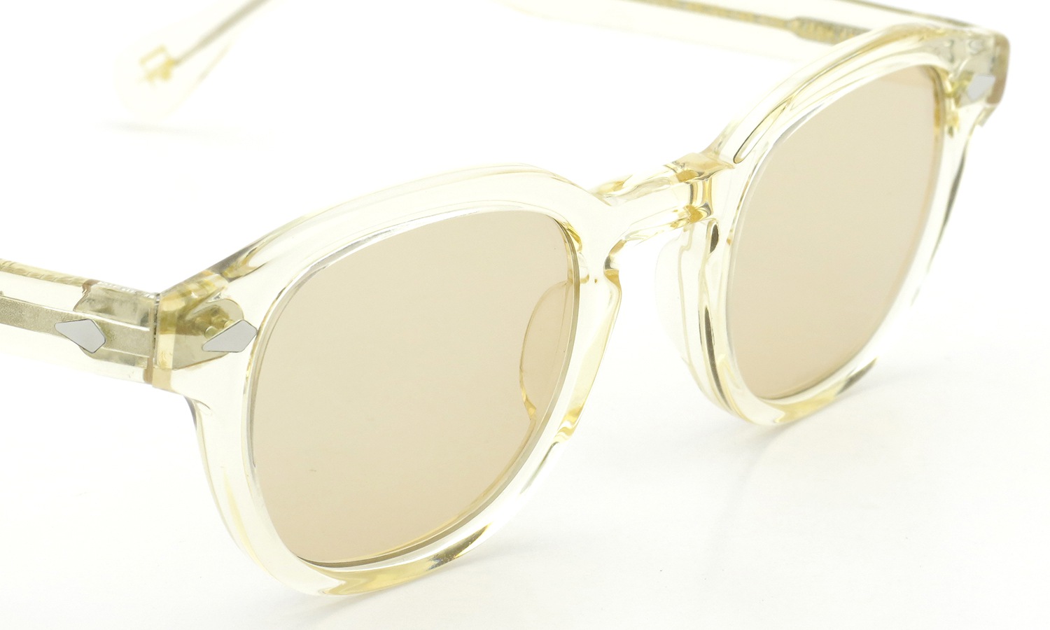 MOSCOT サングラス LEMTOSH Col.FLESH 46size /ライトブラウン