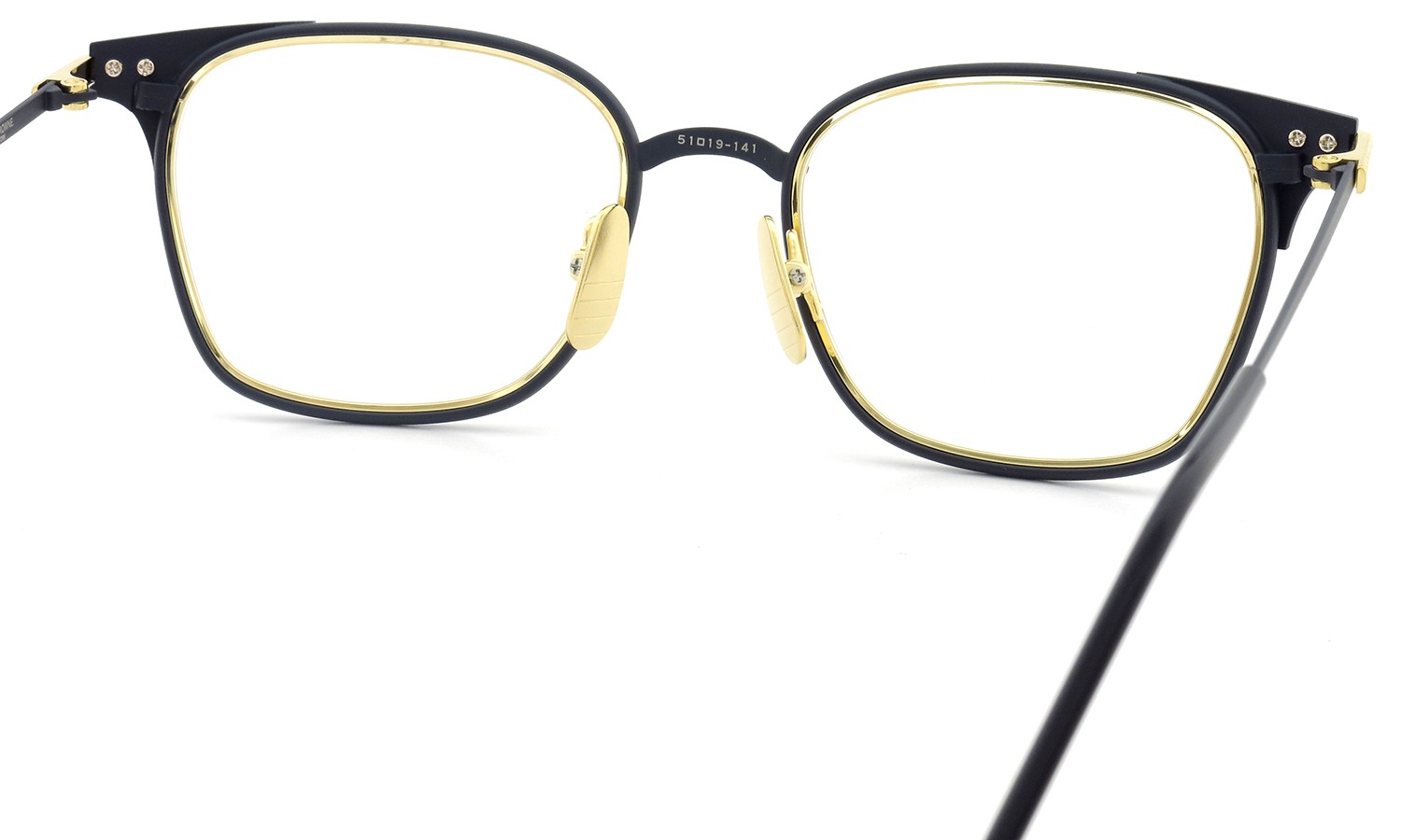 THOM BROWNE. メガネ TB-107-C NVY-GOLD 51size