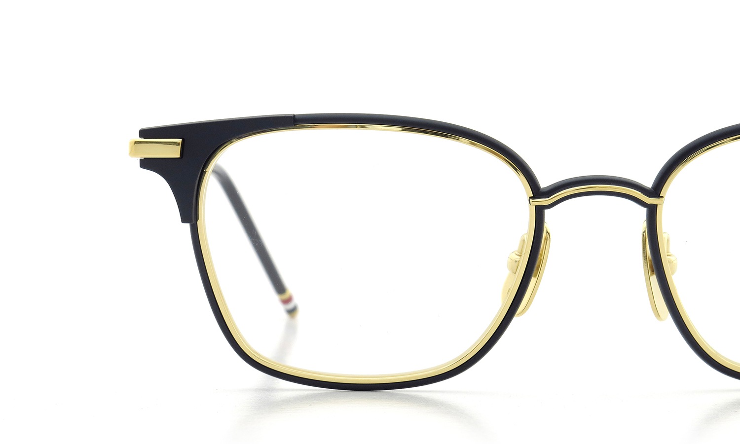 THOM BROWNE. メガネ TB-107-C NVY-GOLD 51size