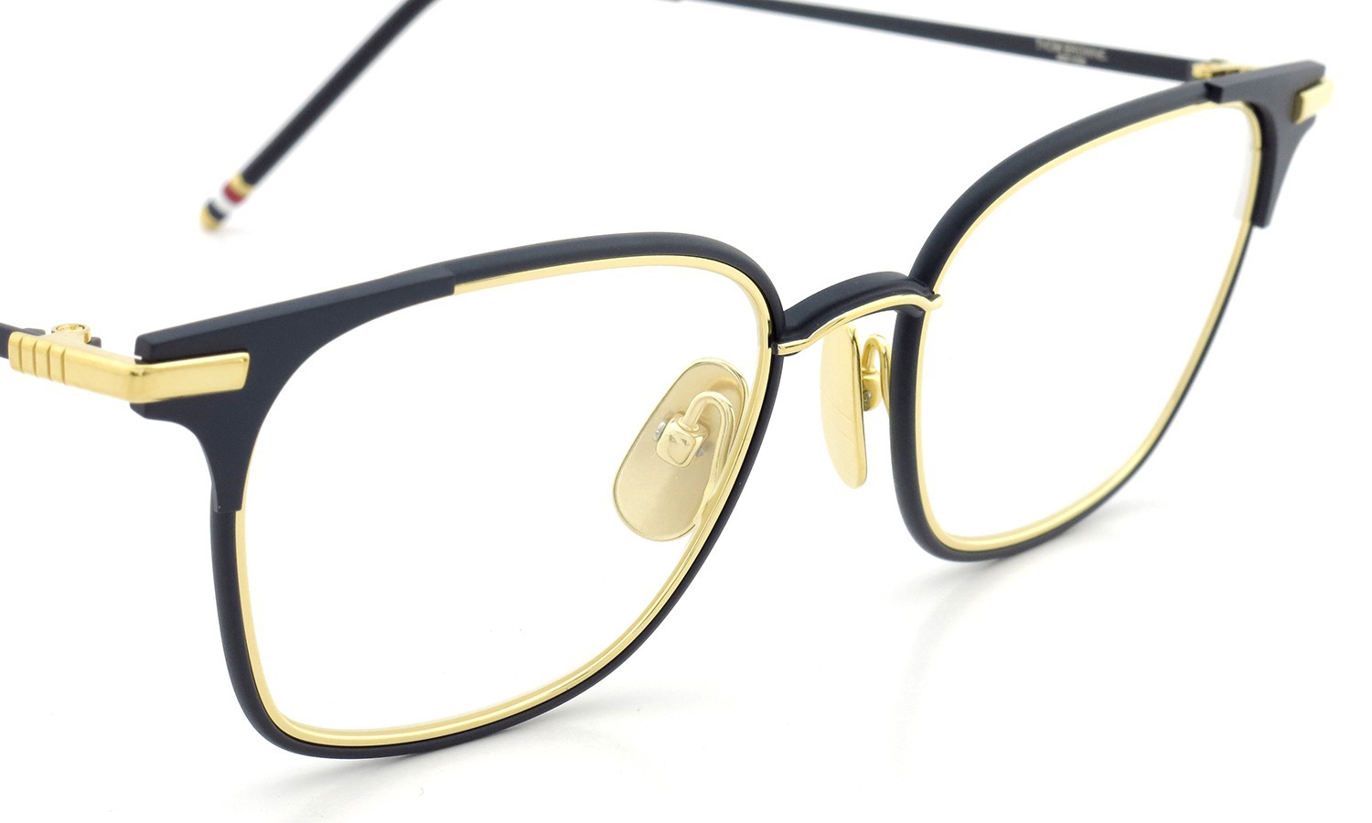 THOM BROWNE. メガネ TB-107-C NVY-GOLD 51size