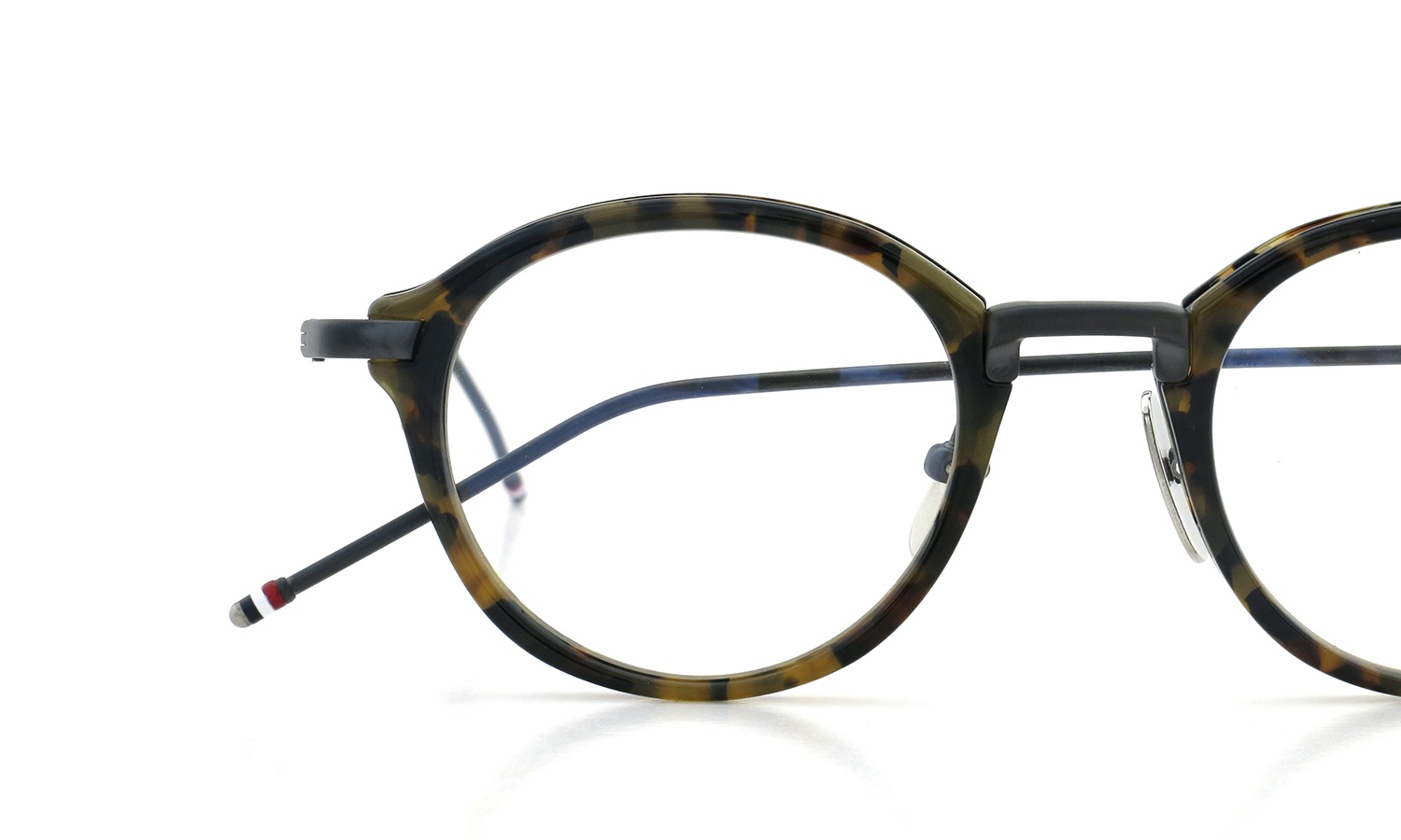 THOM BROWNE. メガネ TB-011-B 46size TOKYO TORTOISE /BLACK IRON