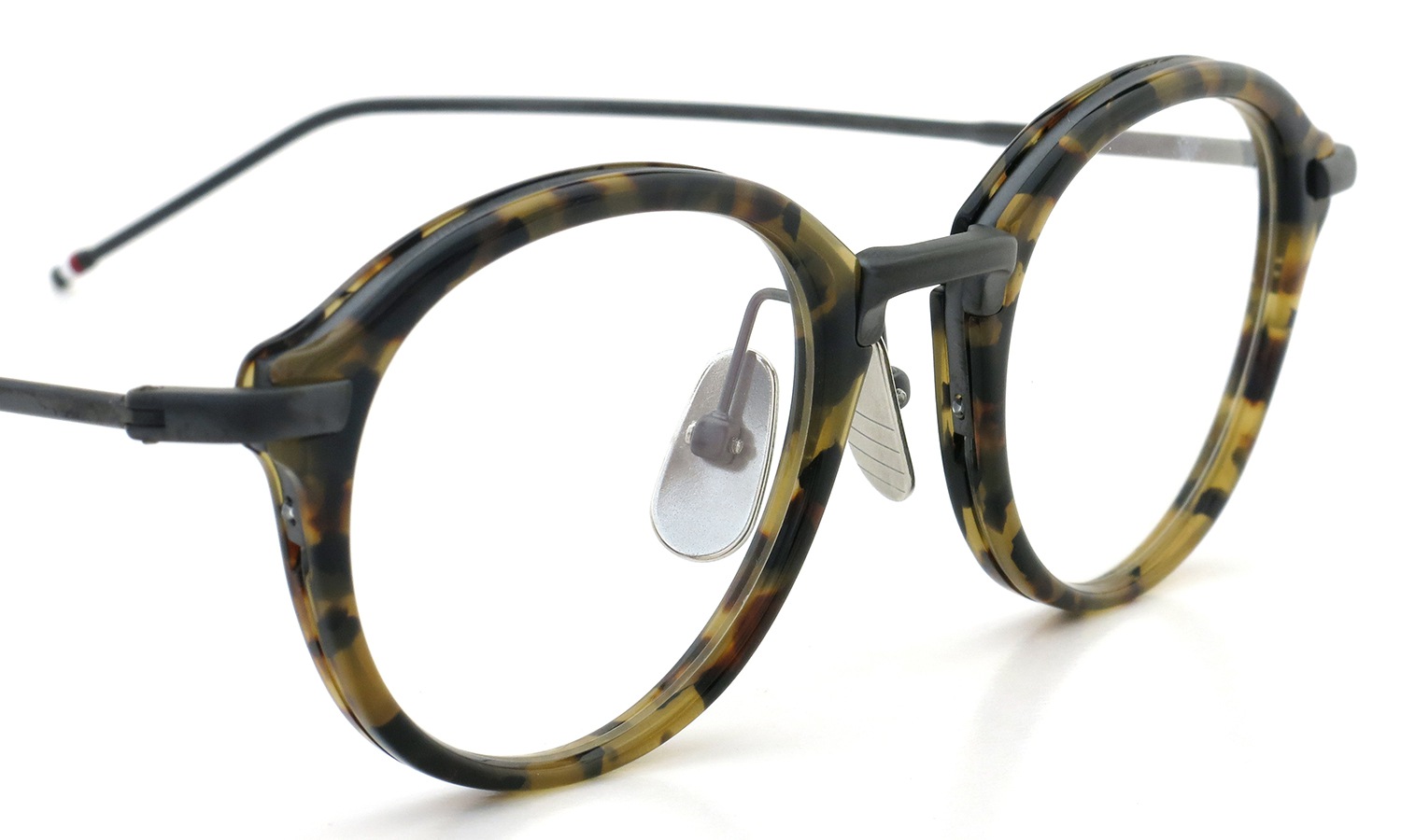 THOM BROWNE. メガネ TB-011-B 46size TOKYO TORTOISE /BLACK IRON