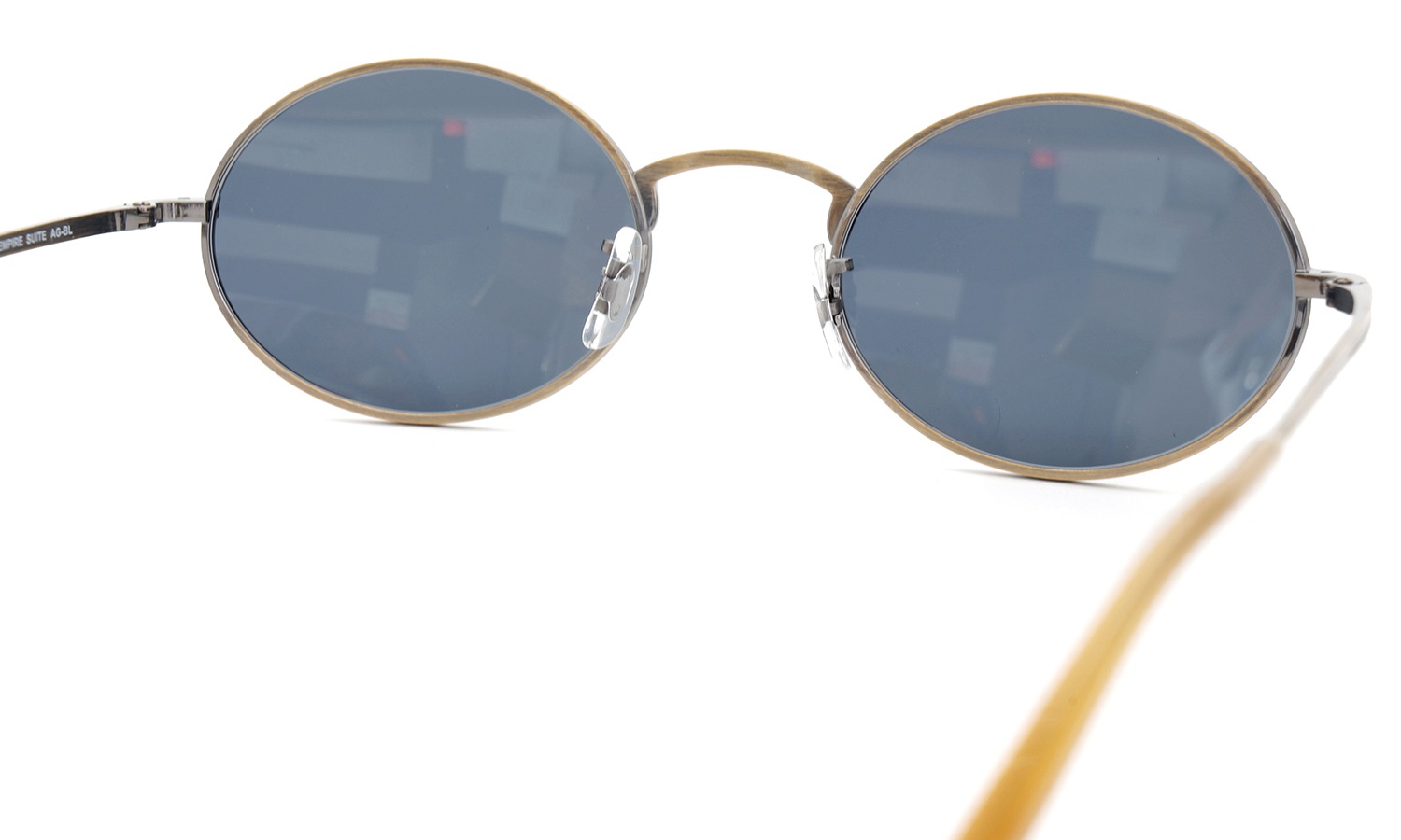 OLIVER PEOPLES × THE ROW サングラス EMPIRE-SUITE AG/BL 49size