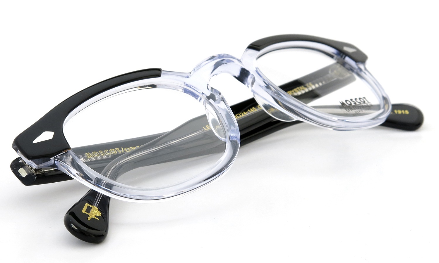 MOSCOT LEMTOSH BLACK CRYSTAL 46size 通販