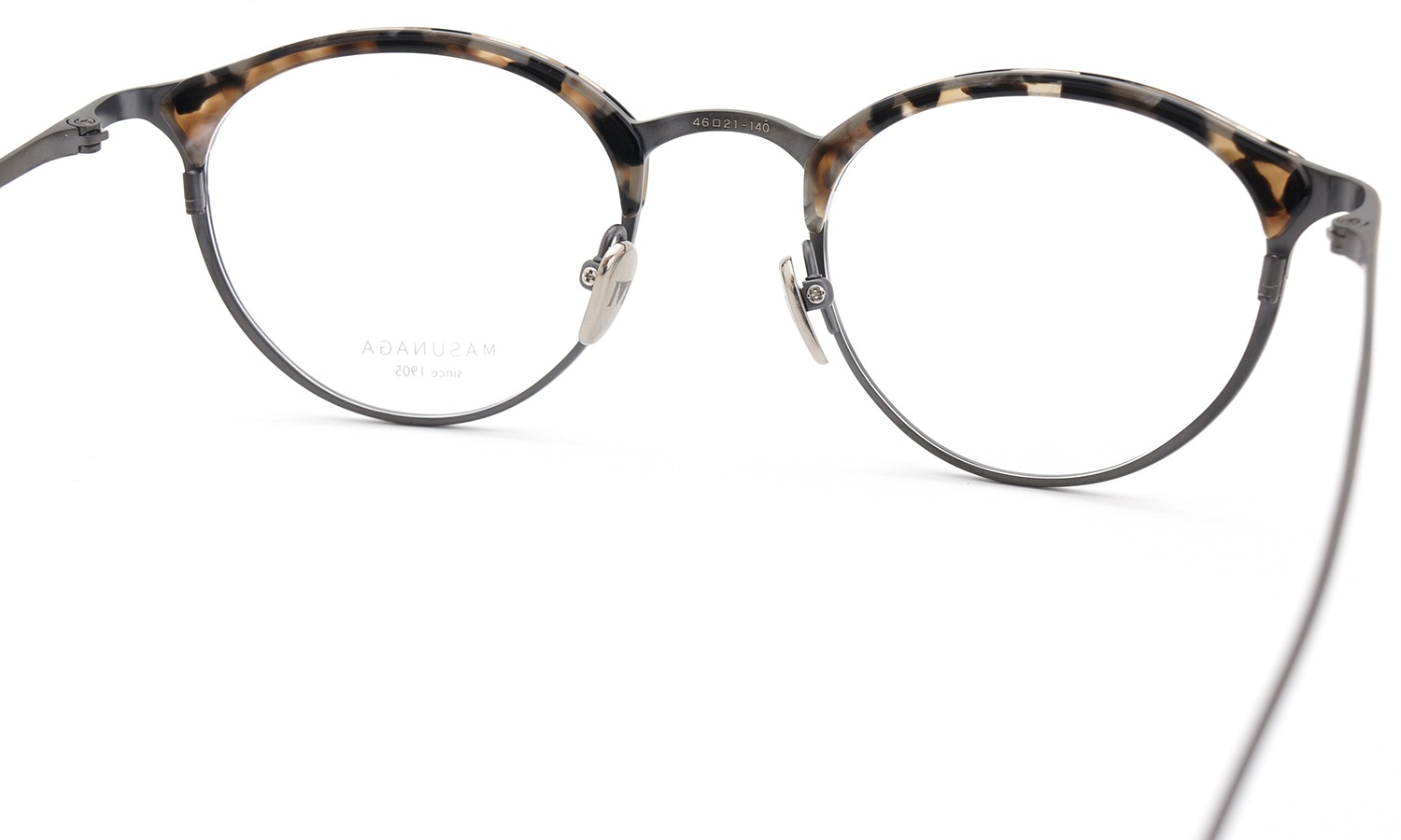 MASUNAGA since 1905  COCO #49 BK-TORTOISE/M.BK