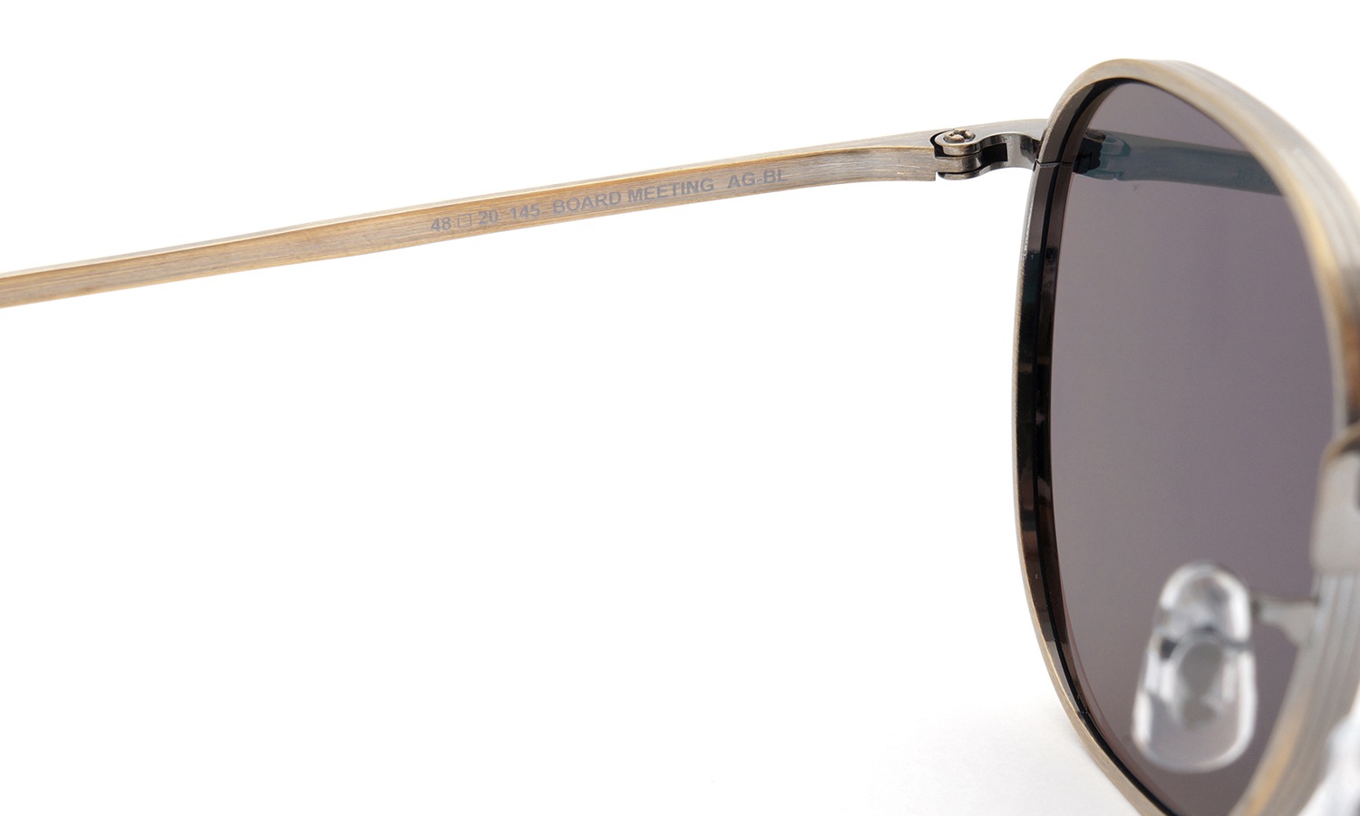 OLIVER PEOPLES × THE ROW サングラス BOARD-MEETING AG/BL 48size