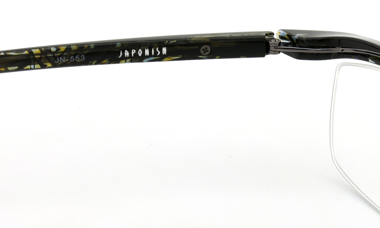 JAPONISM メガネ JN-553 COL.04 Col.04 aqua spider