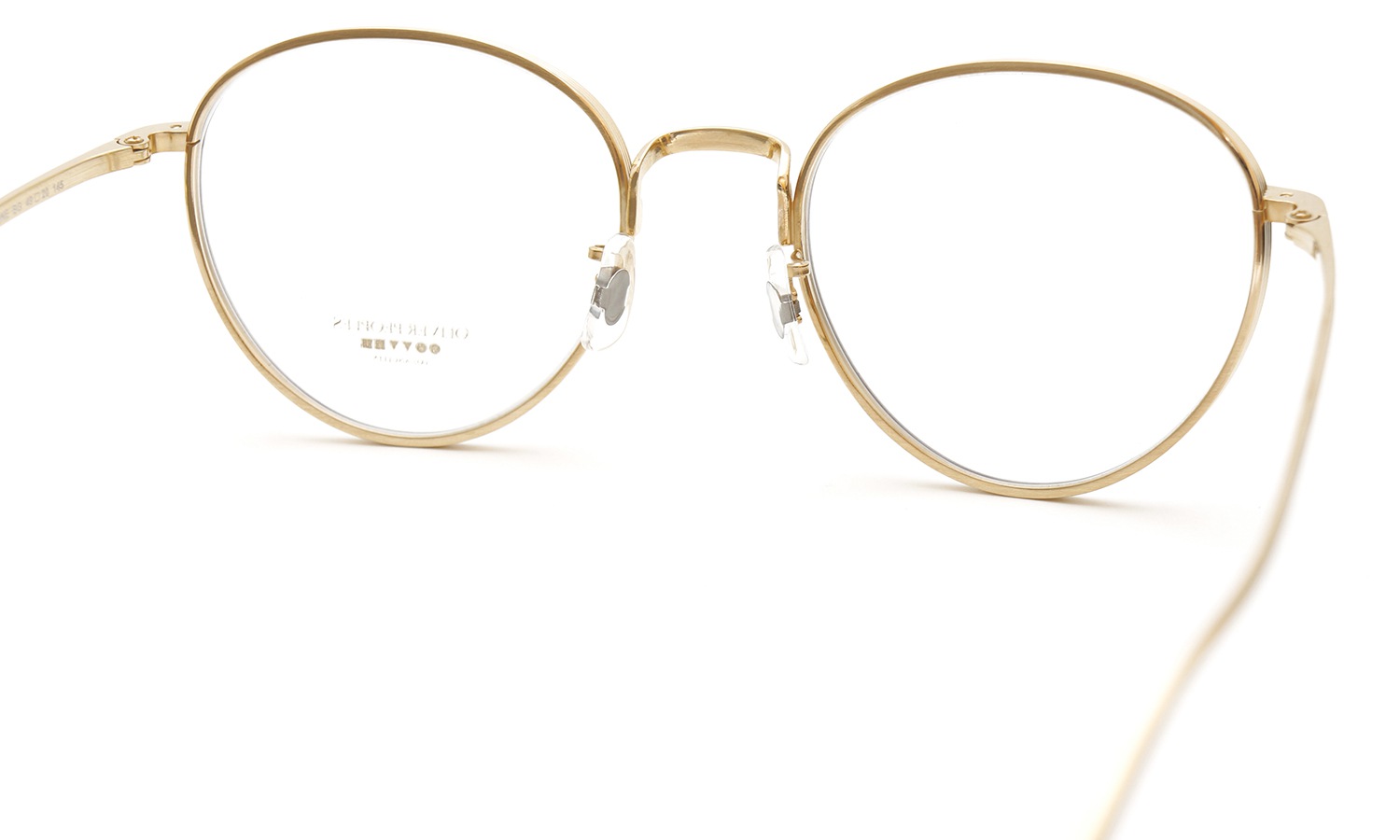 OLIVER PEOPLES × THE ROW メガネ BROWNSTONE col.BG 2